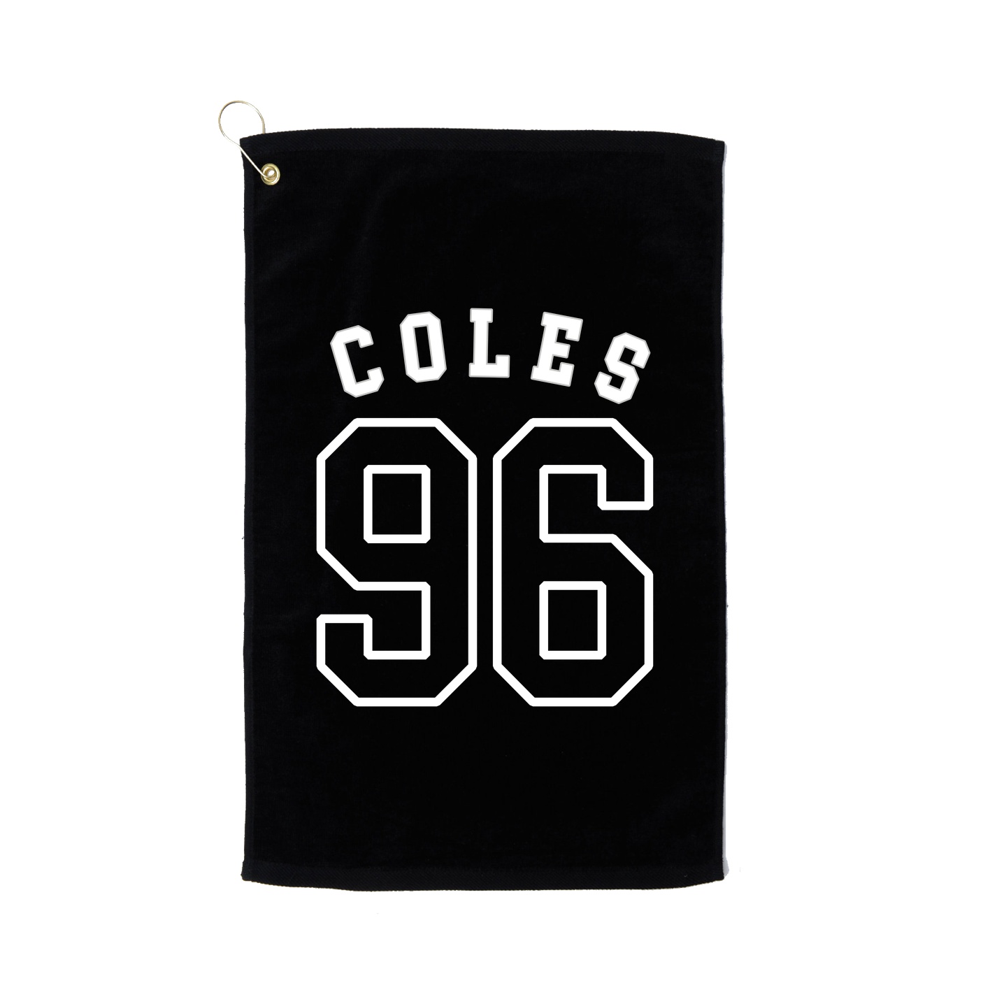 Golf Towel — Shirsey Arch in Black