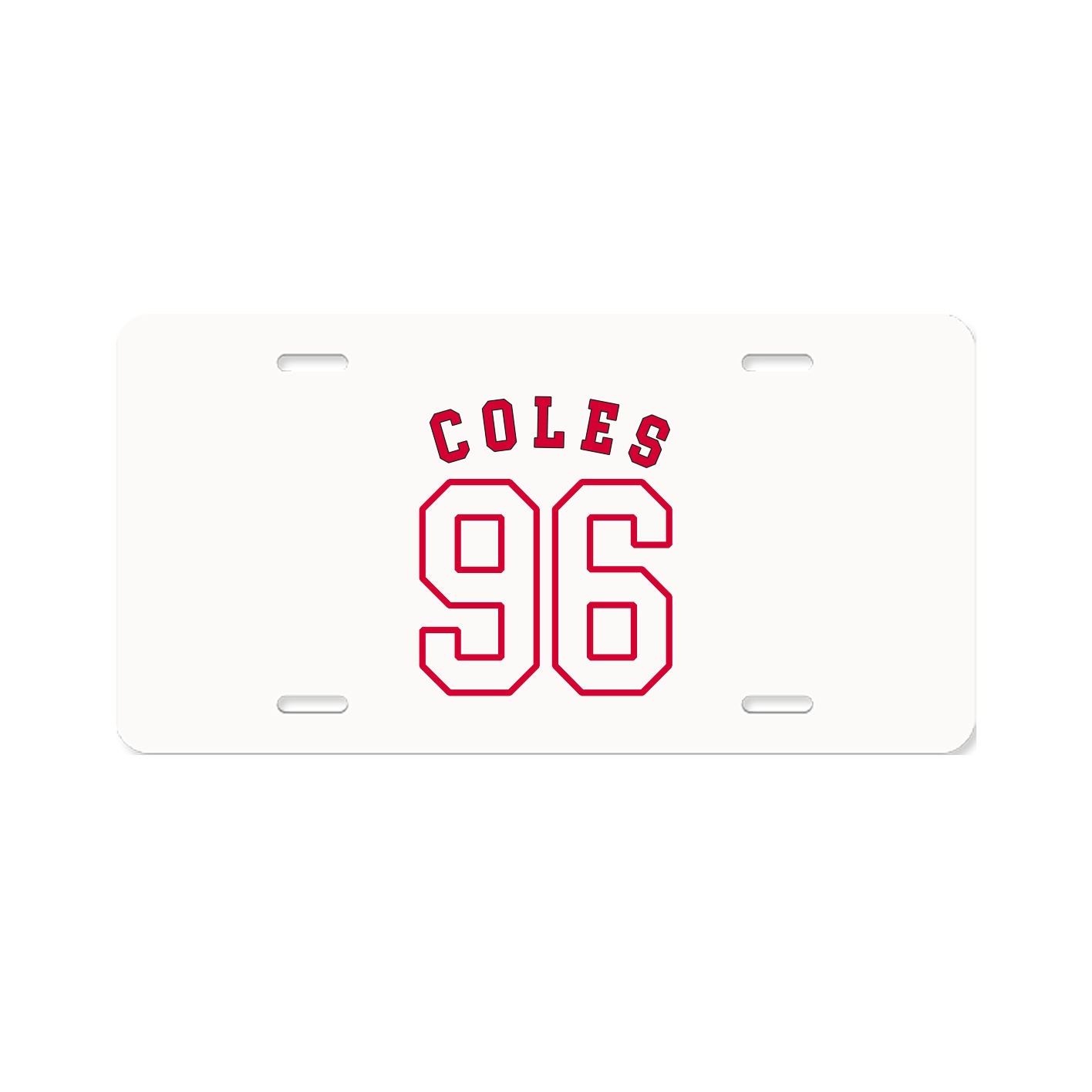 License Plate — Shirsey Arch in Classic