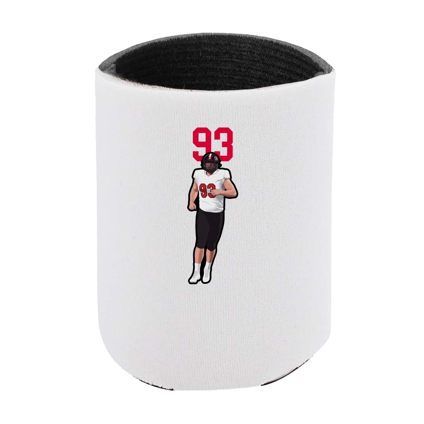 Can Holder — Number Top in White