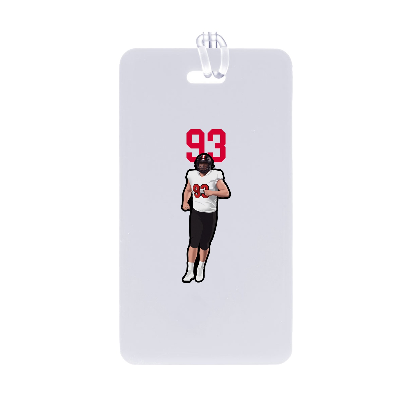 Bag Tag — Number Top in Classic