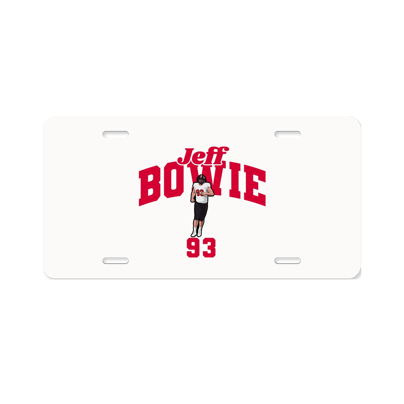 License Plate — Signature Arch in Classic
