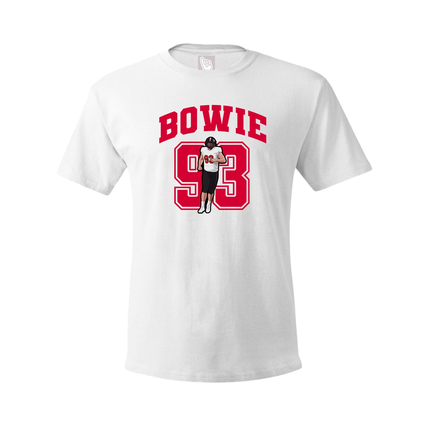 Tee — Number in White