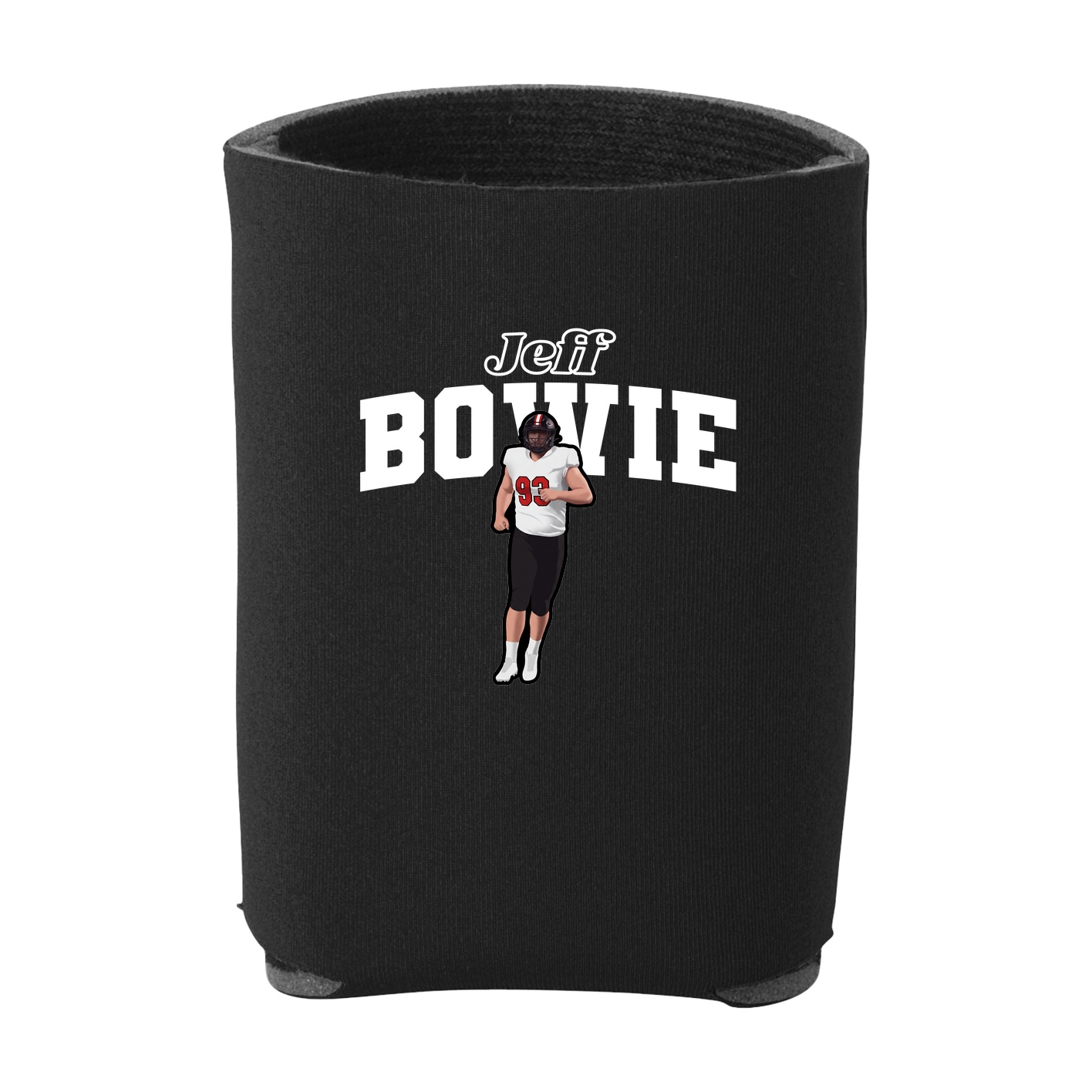 Can Holder — Name Arch in Black