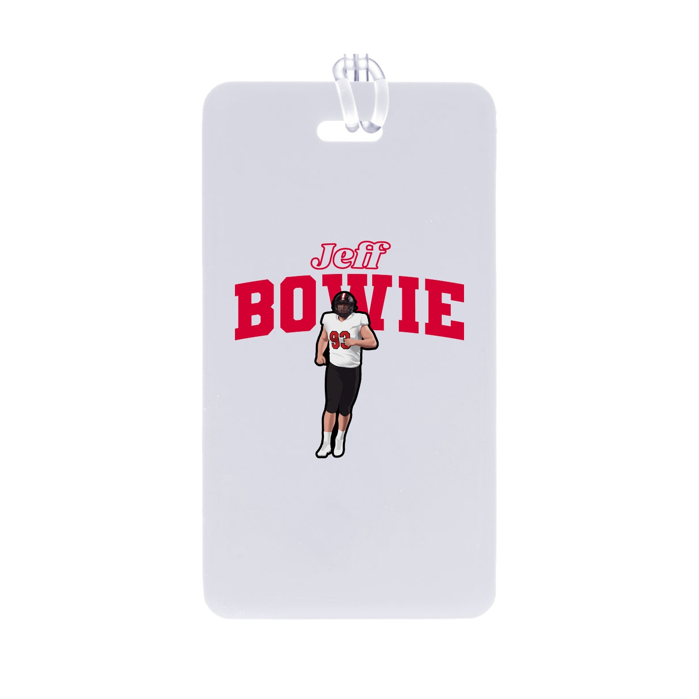 Bag Tag — Name Arch in Classic