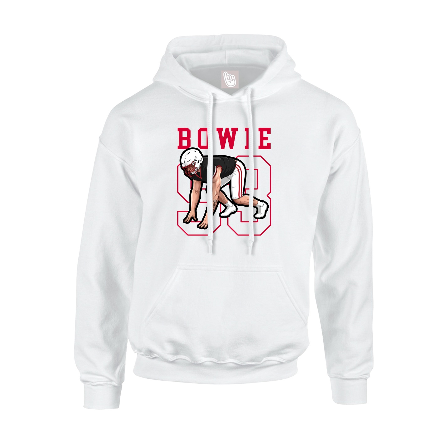 Youth Hoodie — Shirsey in White