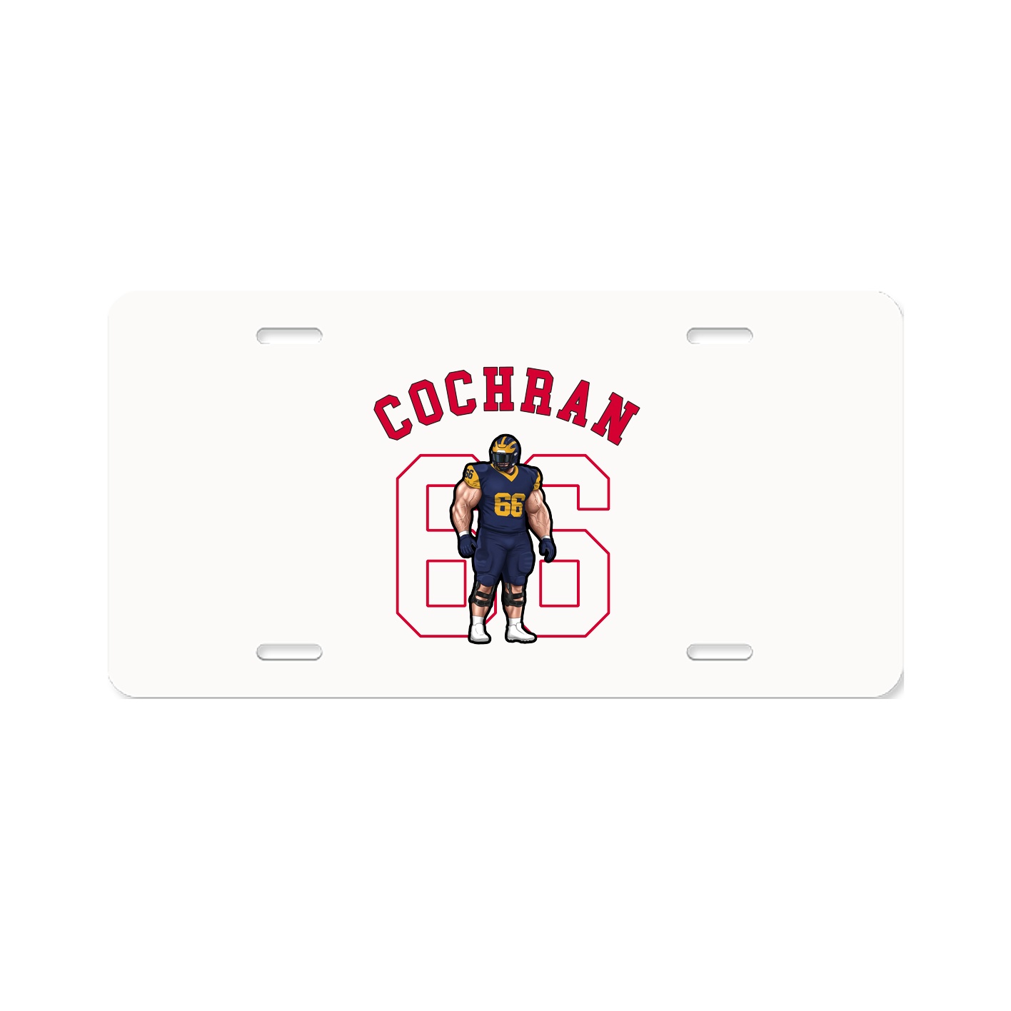 License Plate — Shirsey Arch in Classic