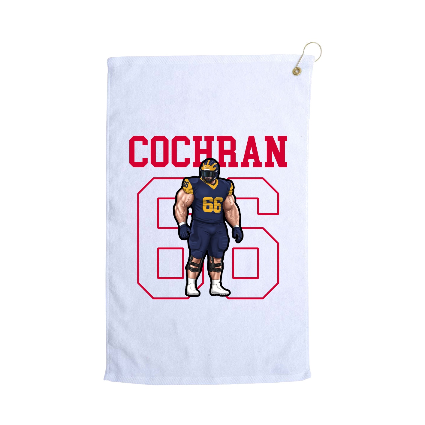 Golf Towel — Shirsey in White