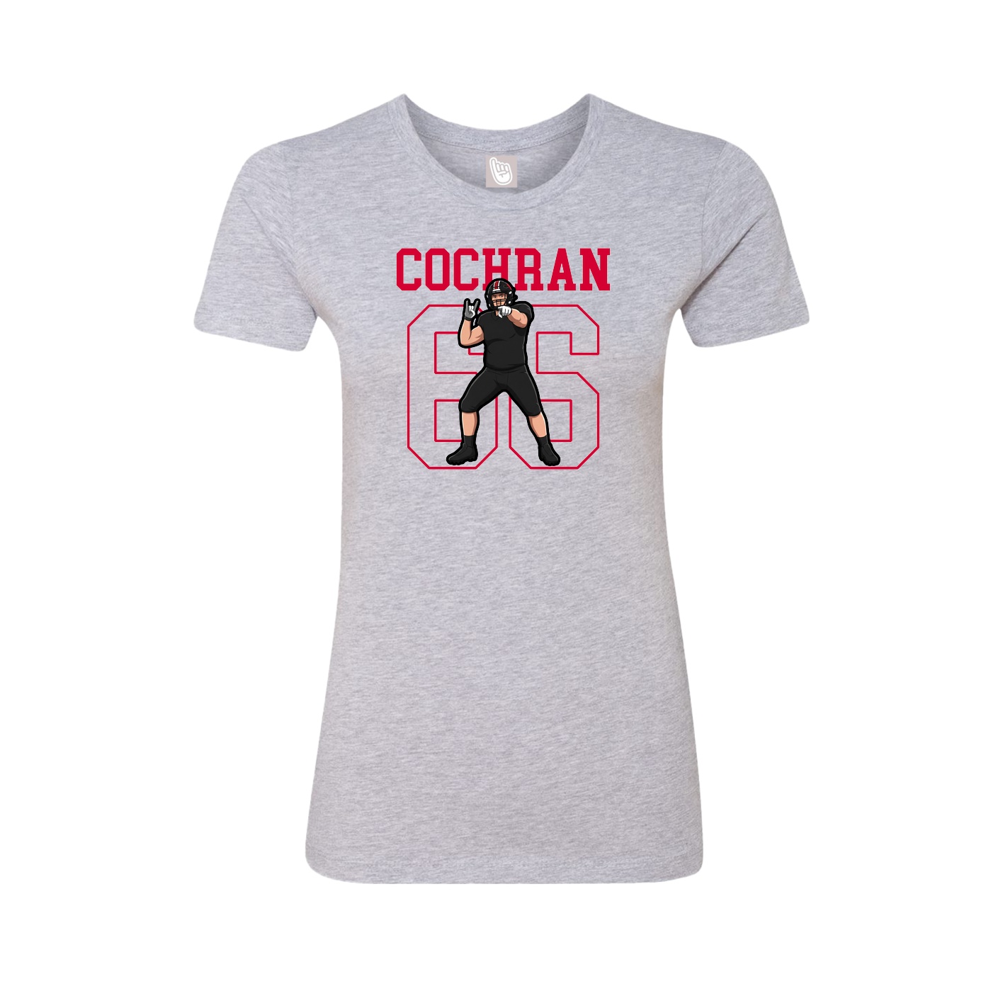 Fitted Women's Tee — Shirsey in Grey