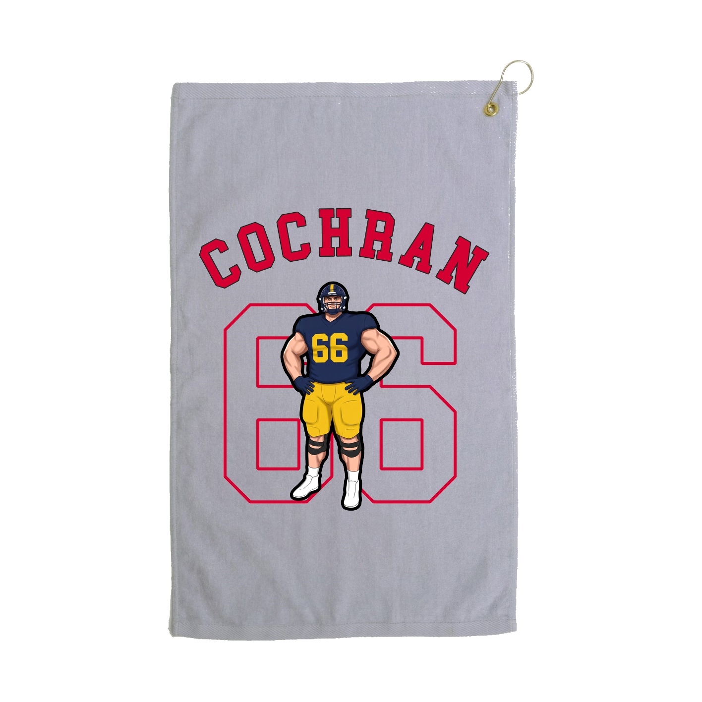 Golf Towel — Shirsey Arch in Grey
