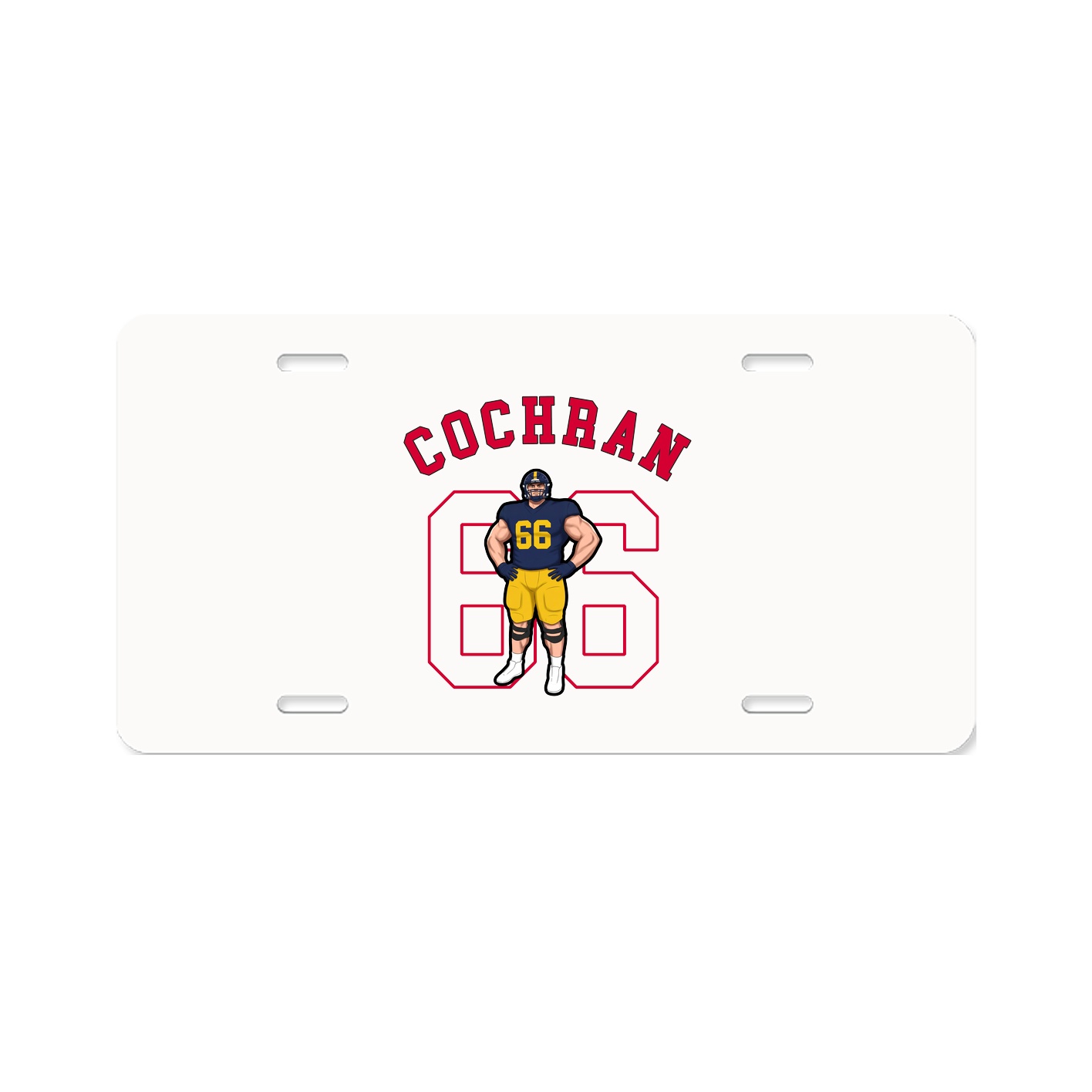 License Plate — Shirsey Arch in Classic