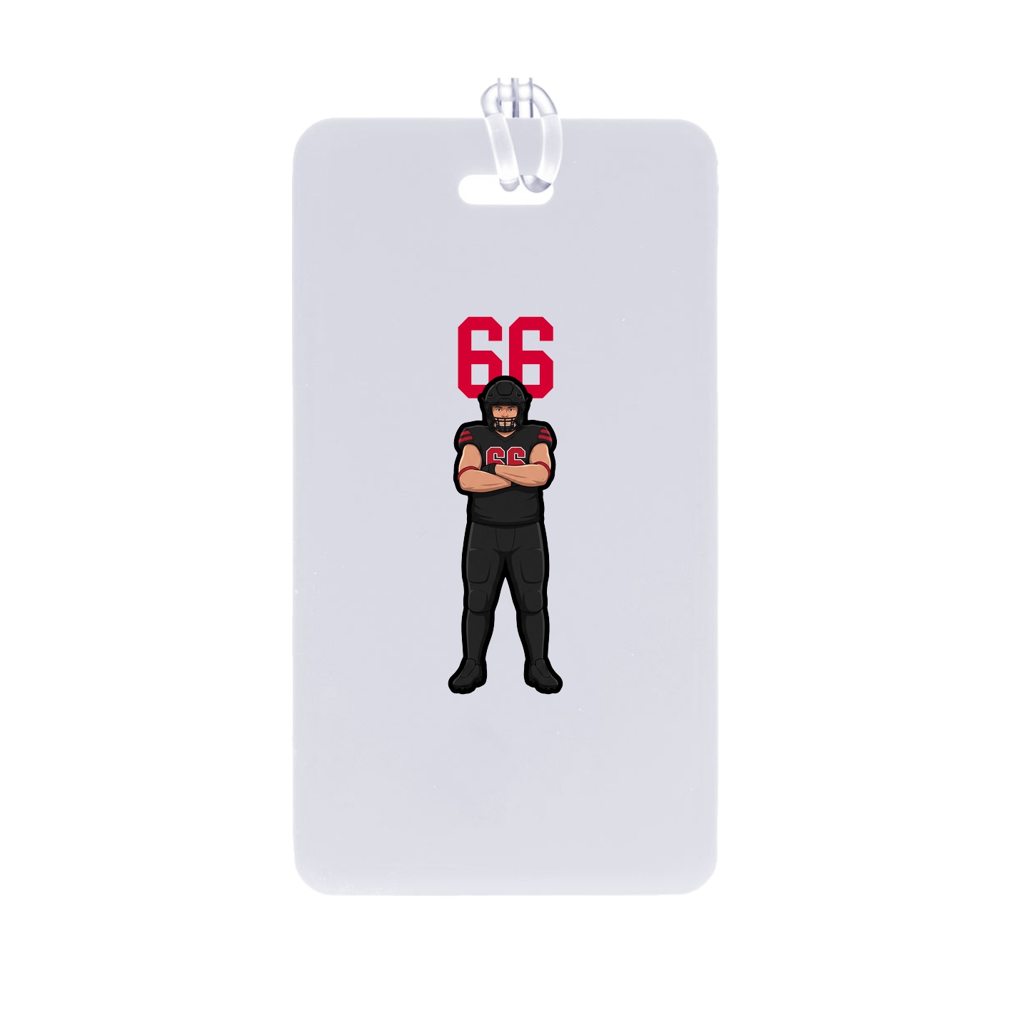 Bag Tag — Number Top in Classic