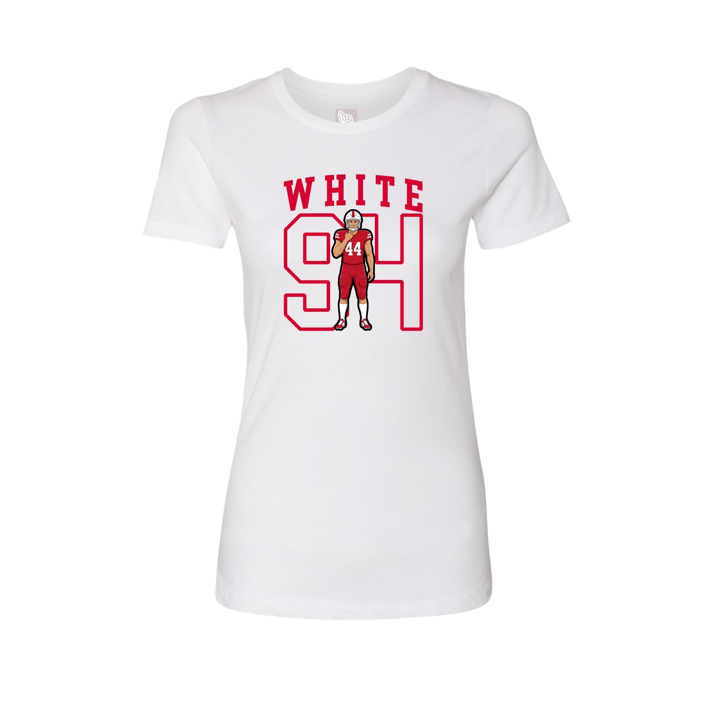 Fitted Women's Tee — Shirsey in White