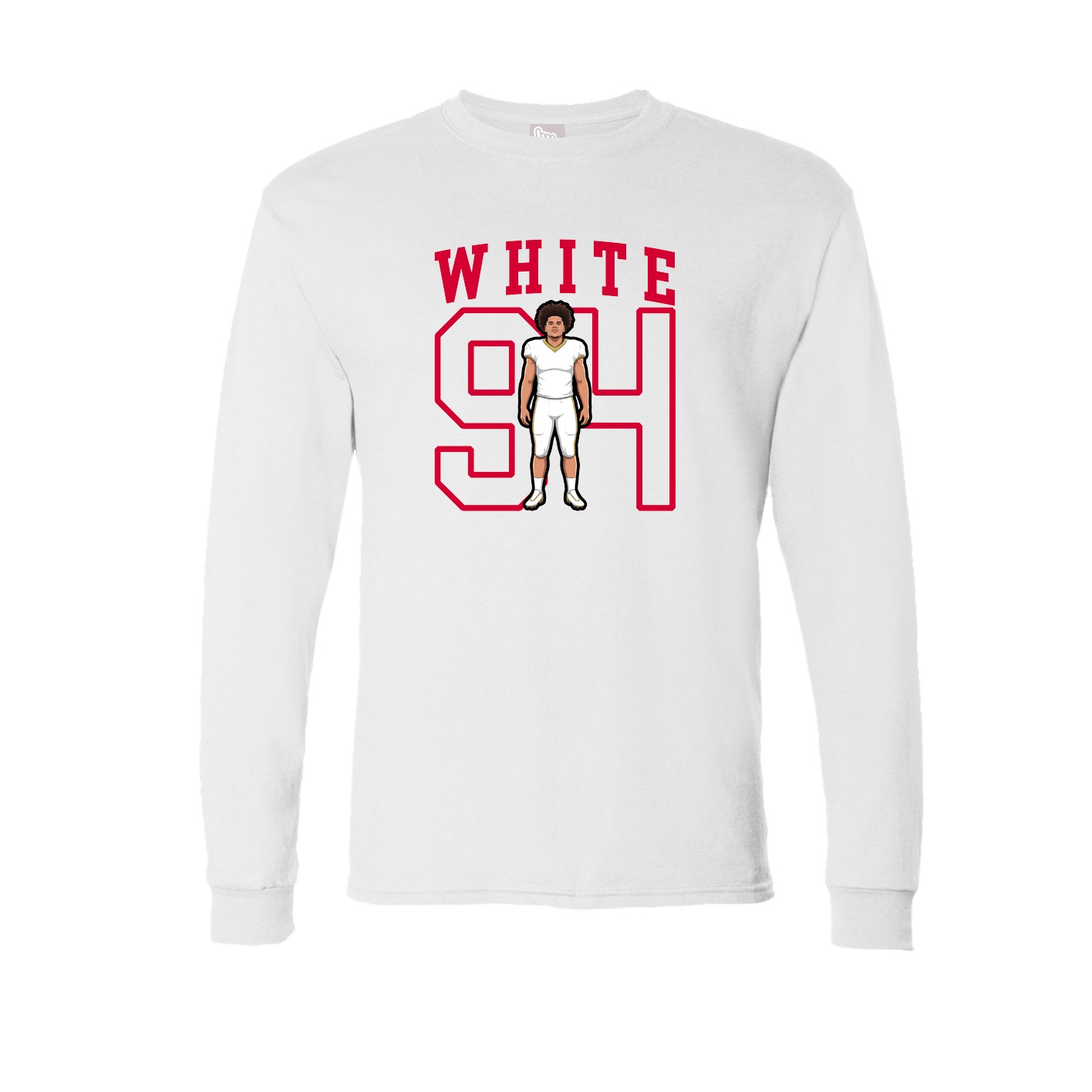 Long Sleeve Tee — Shirsey in White
