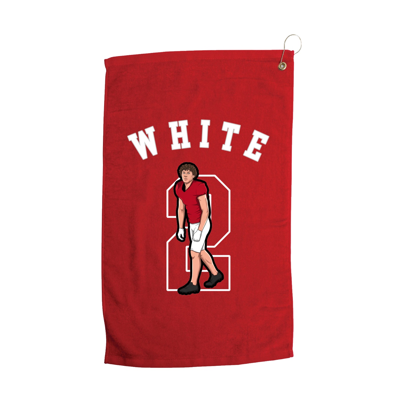 Golf Towel — Shirsey Arch in Red