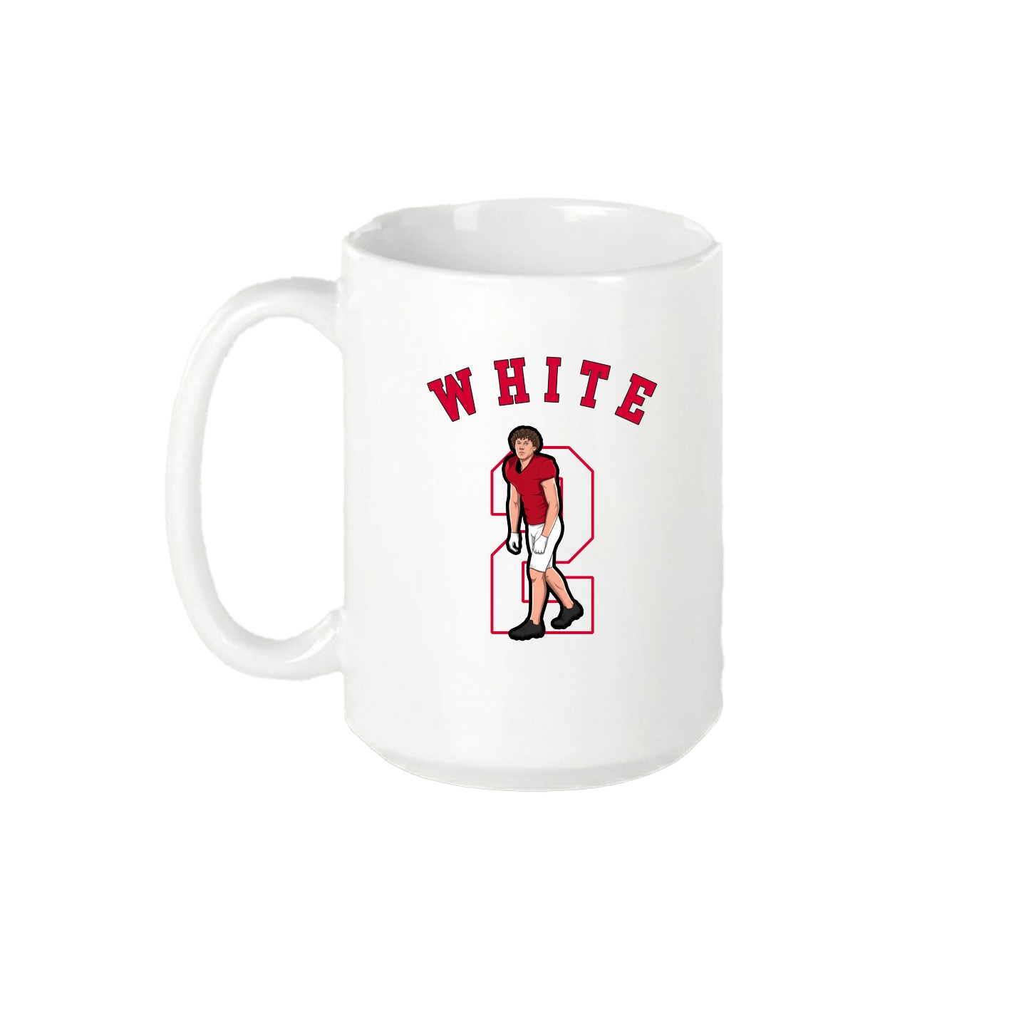 15oz Coffee Mug — Shirsey Arch in White