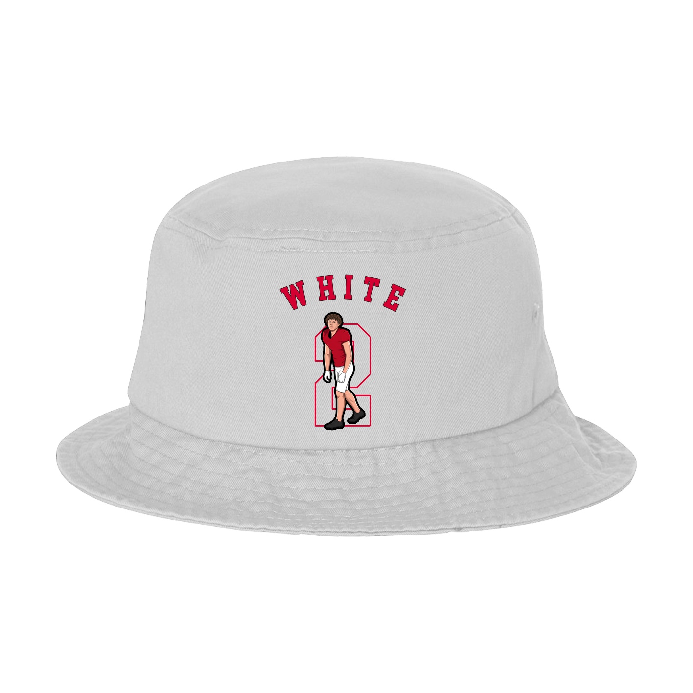 Bucket Cap — Shirsey Arch in White