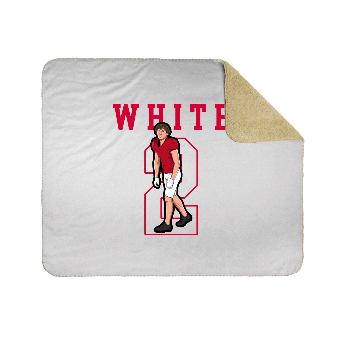 50x60 Sherpa Lined Throw Blanket