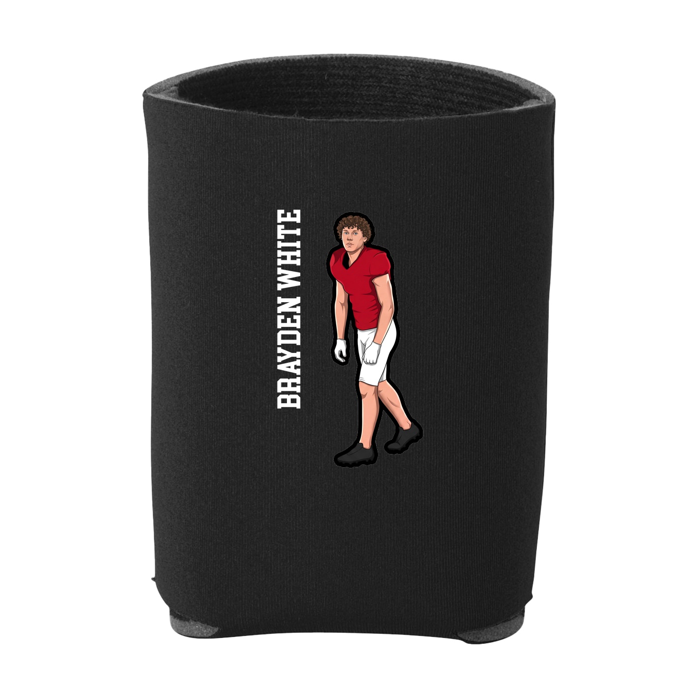 Can Holder — Name Vertical in Black