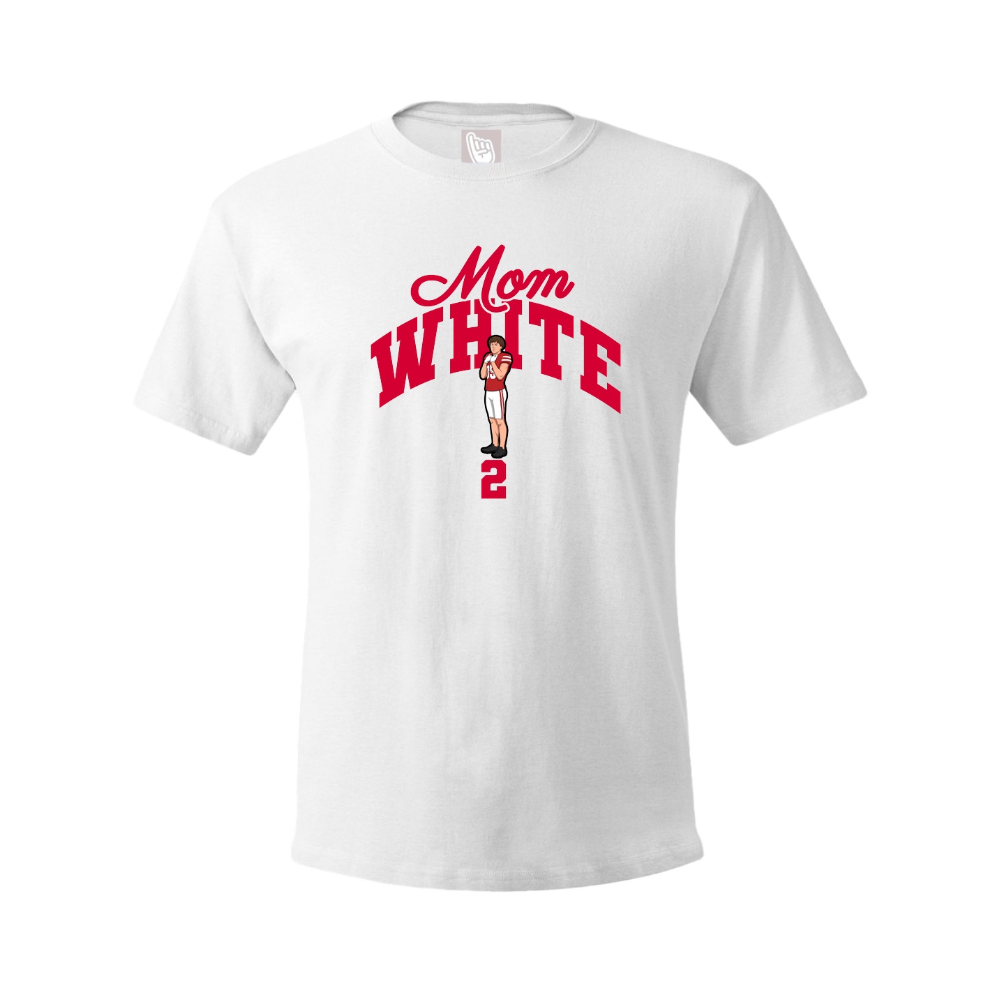 Youth Tee — Mothers Day Arch in White