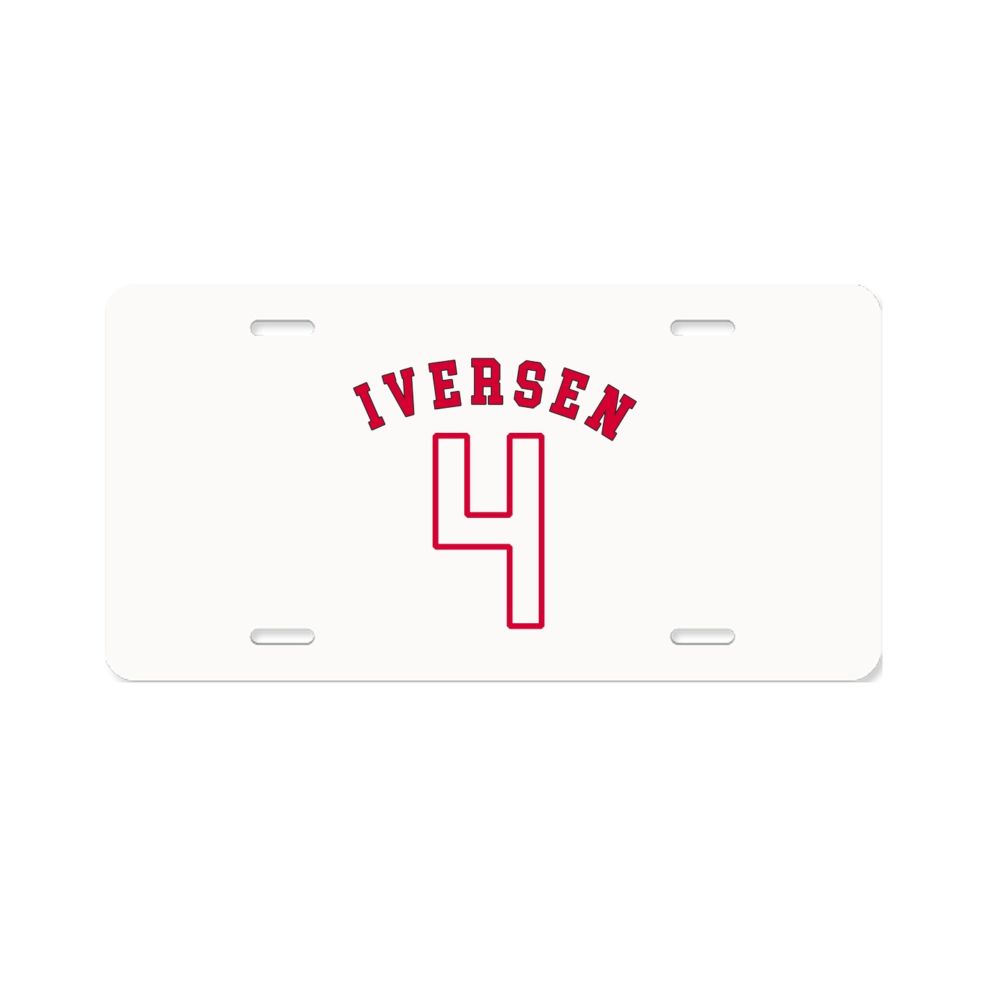 License Plate — Shirsey Arch in Classic