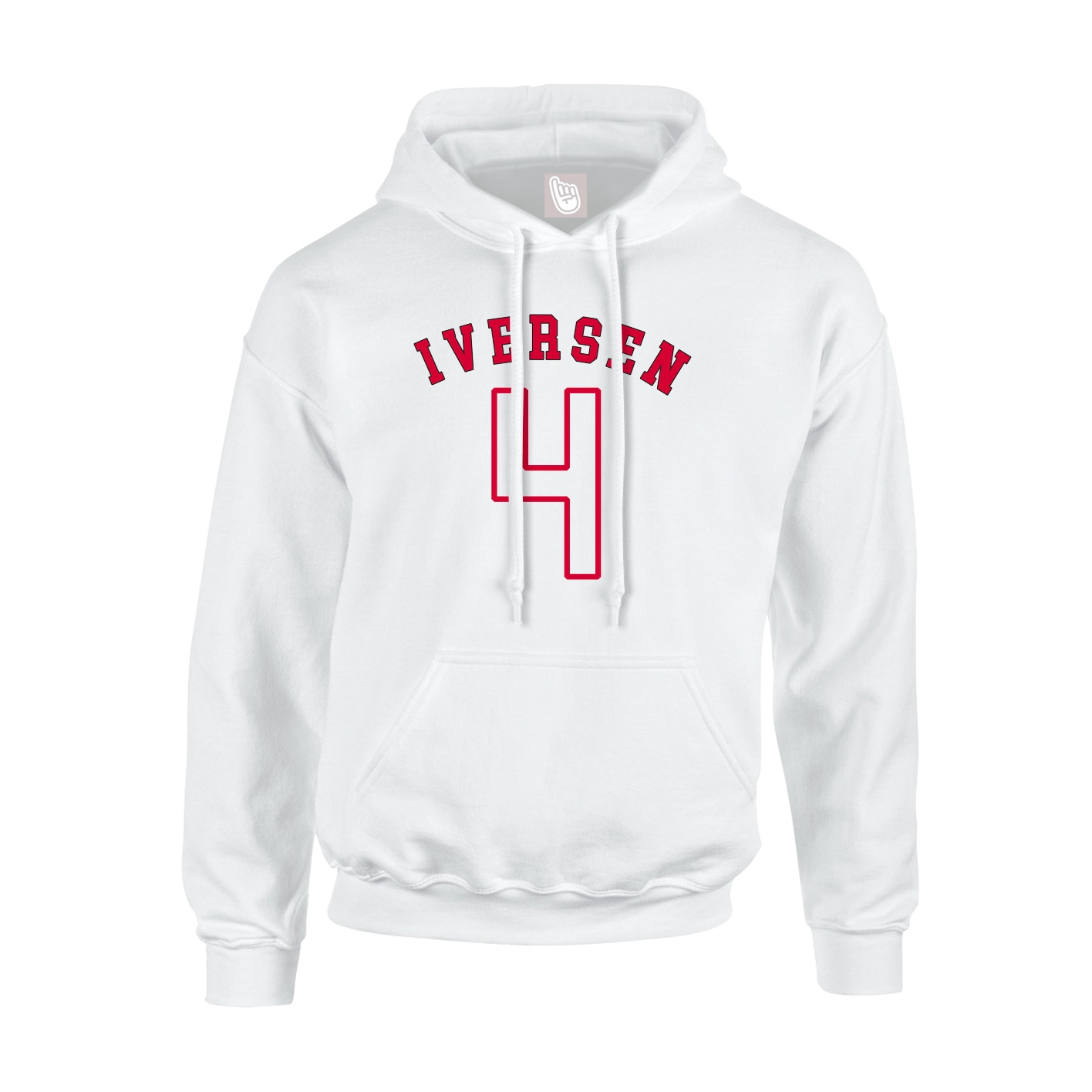 Hoodie — Shirsey Arch in White