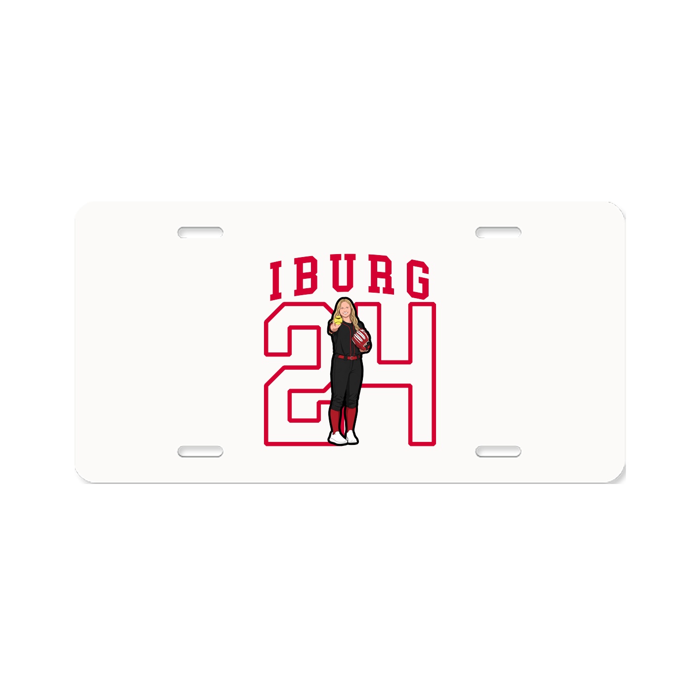 License Plate — Shirsey in Classic