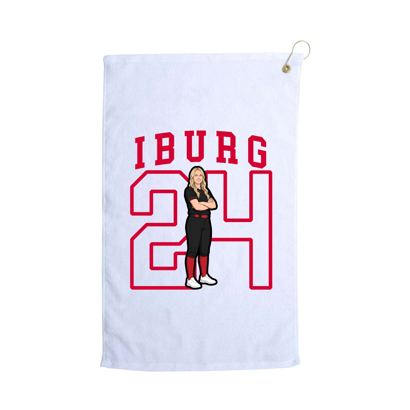 Terry Velour Golf Towel