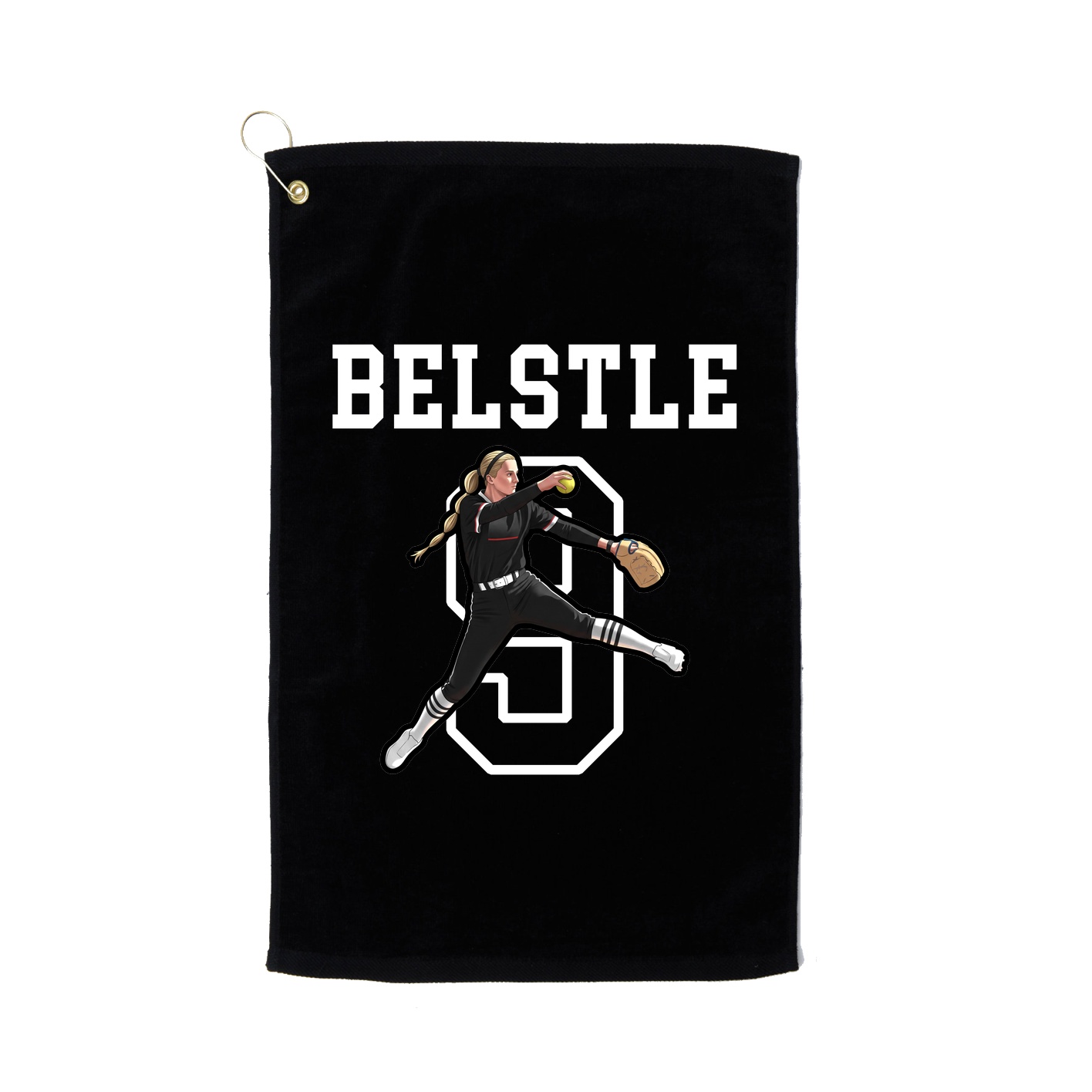 Golf Towel — Shirsey in Black