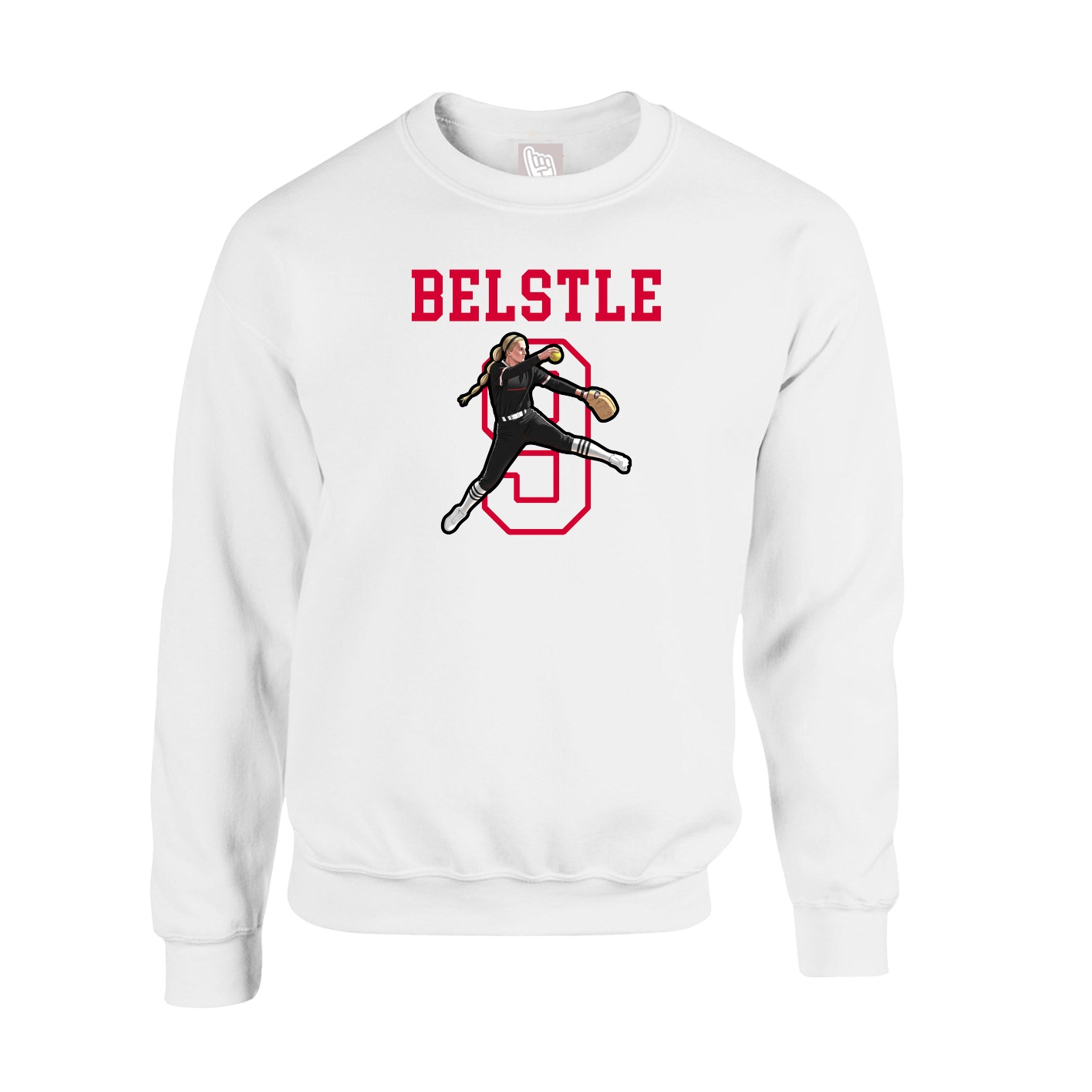 Fleece Crew — Shirsey in White