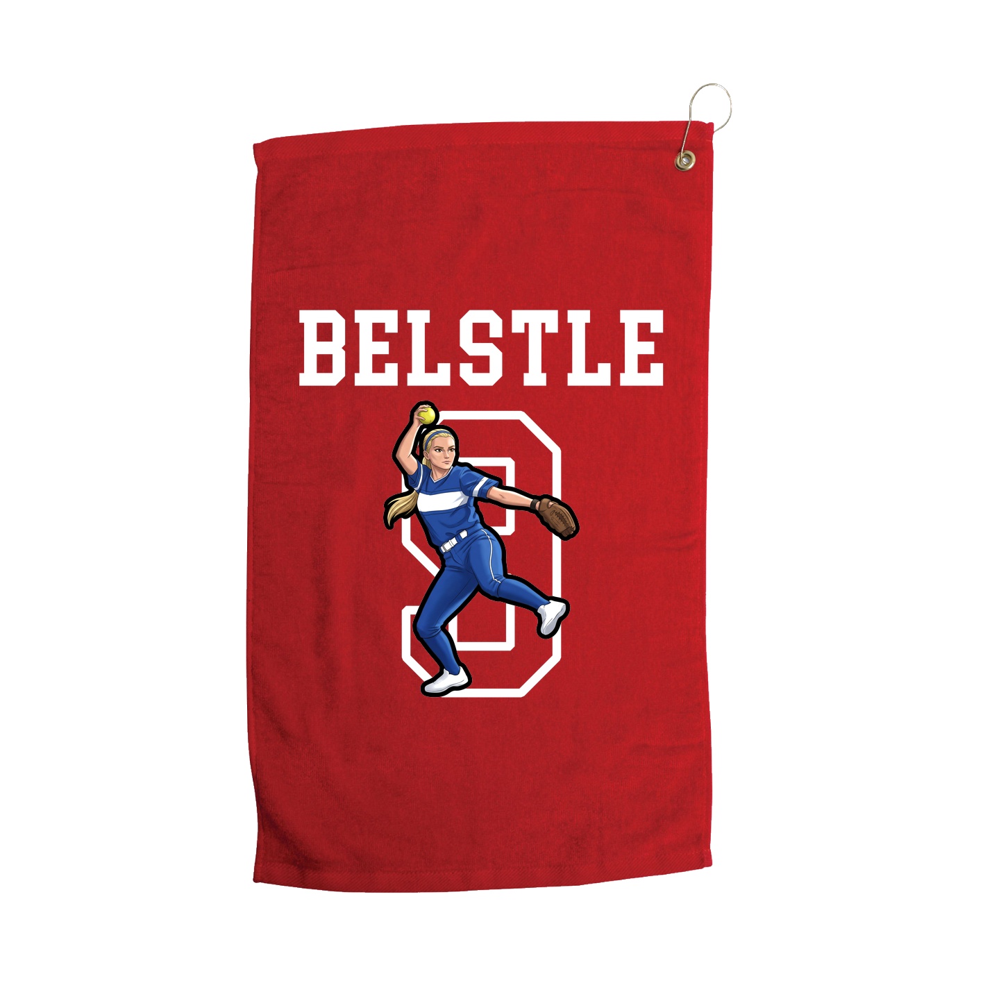 Golf Towel — Shirsey in Red