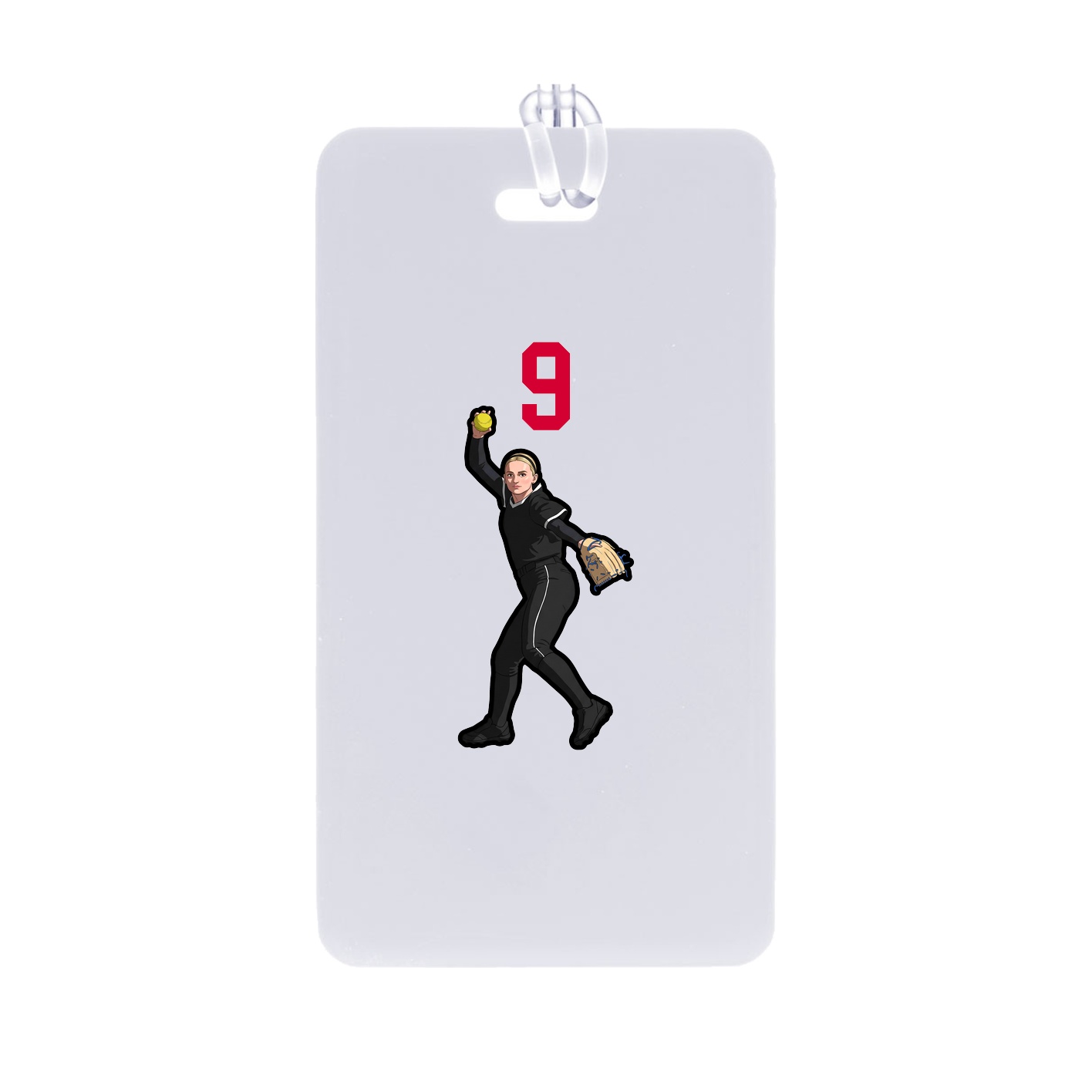 Bag Tag — Number Top in Classic