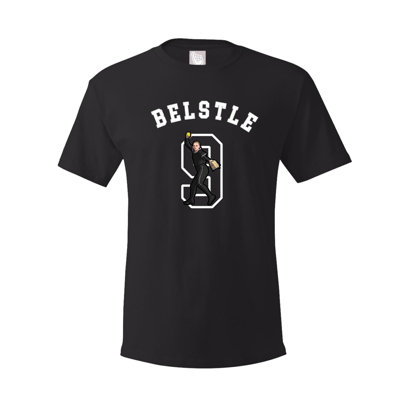 Youth Tee — Shirsey Arch in Black