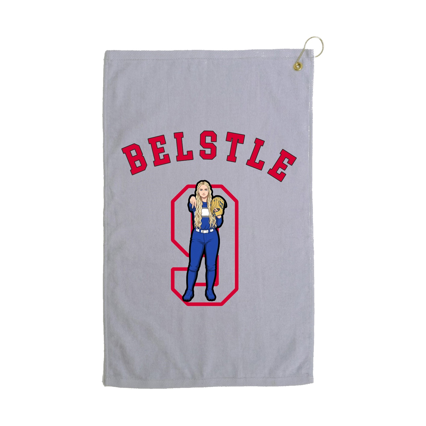Golf Towel — Shirsey Arch in Grey