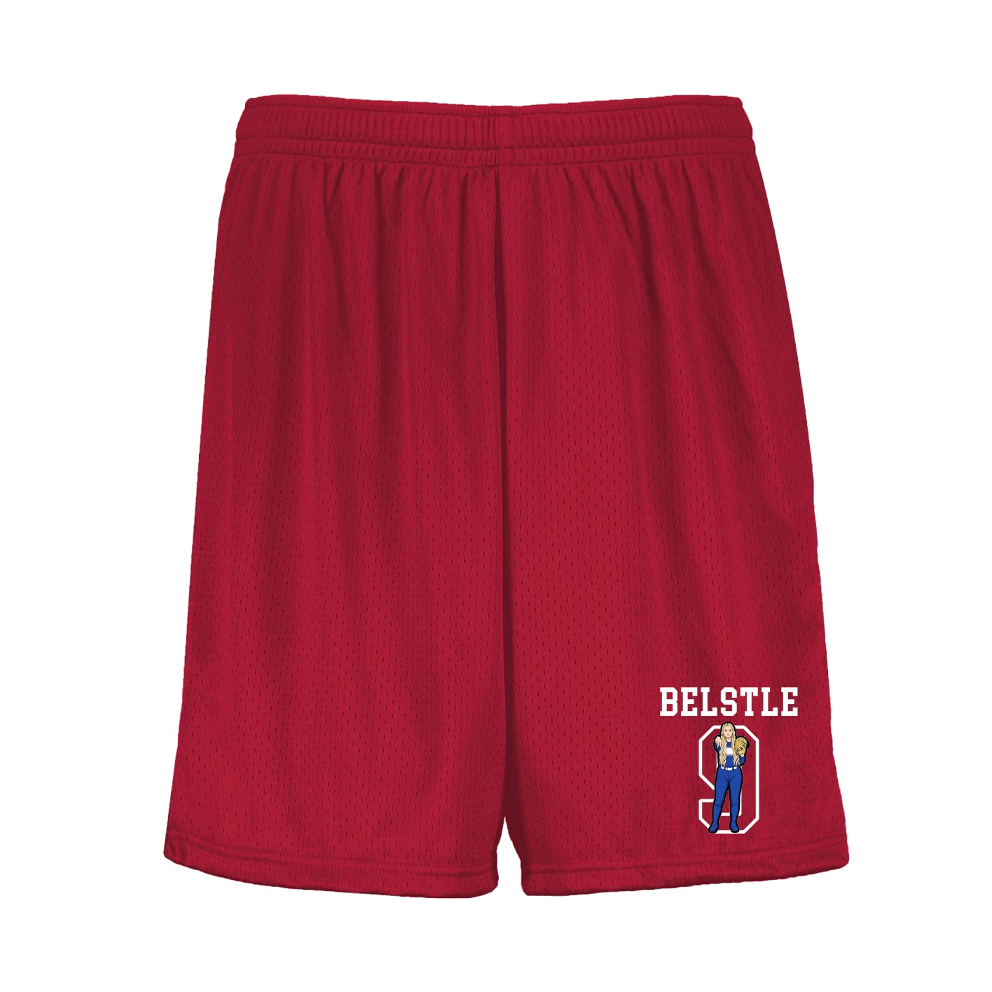 Shorts — Shirsey in Red
