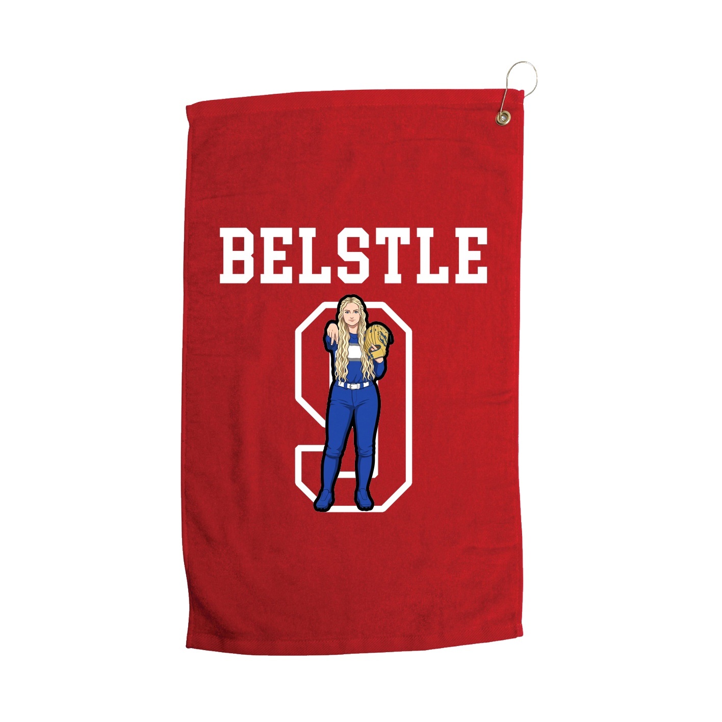 Golf Towel — Shirsey in Red
