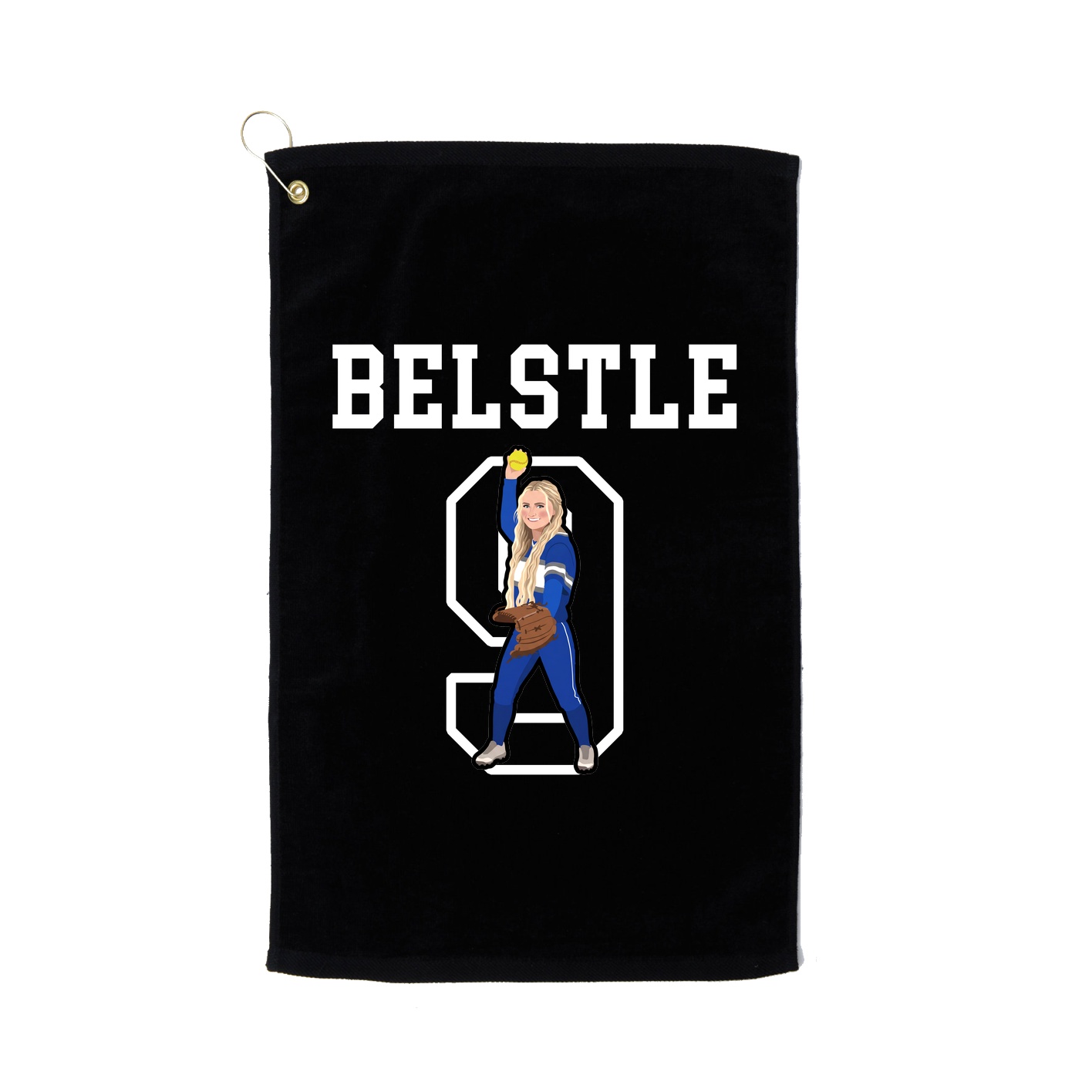Golf Towel — Shirsey in Black