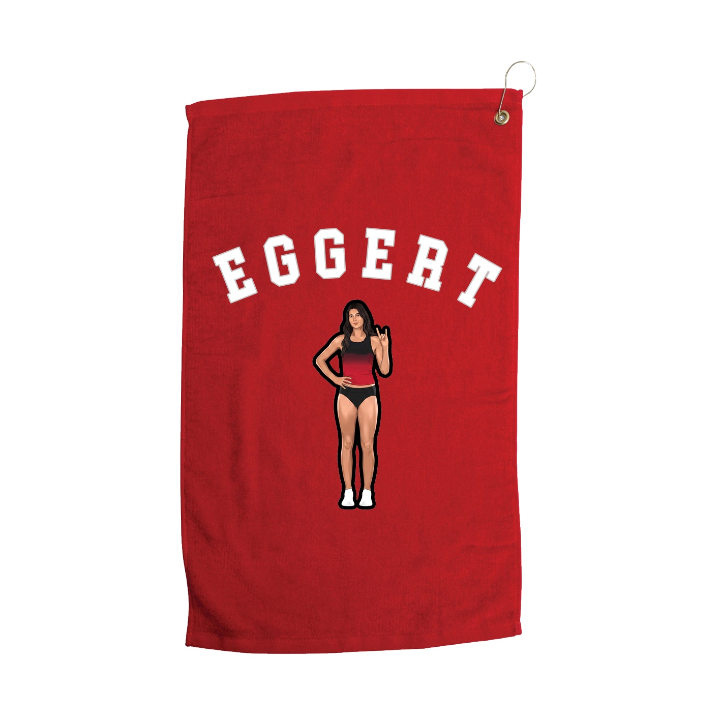 Golf Towel — Shirsey Arch in Red