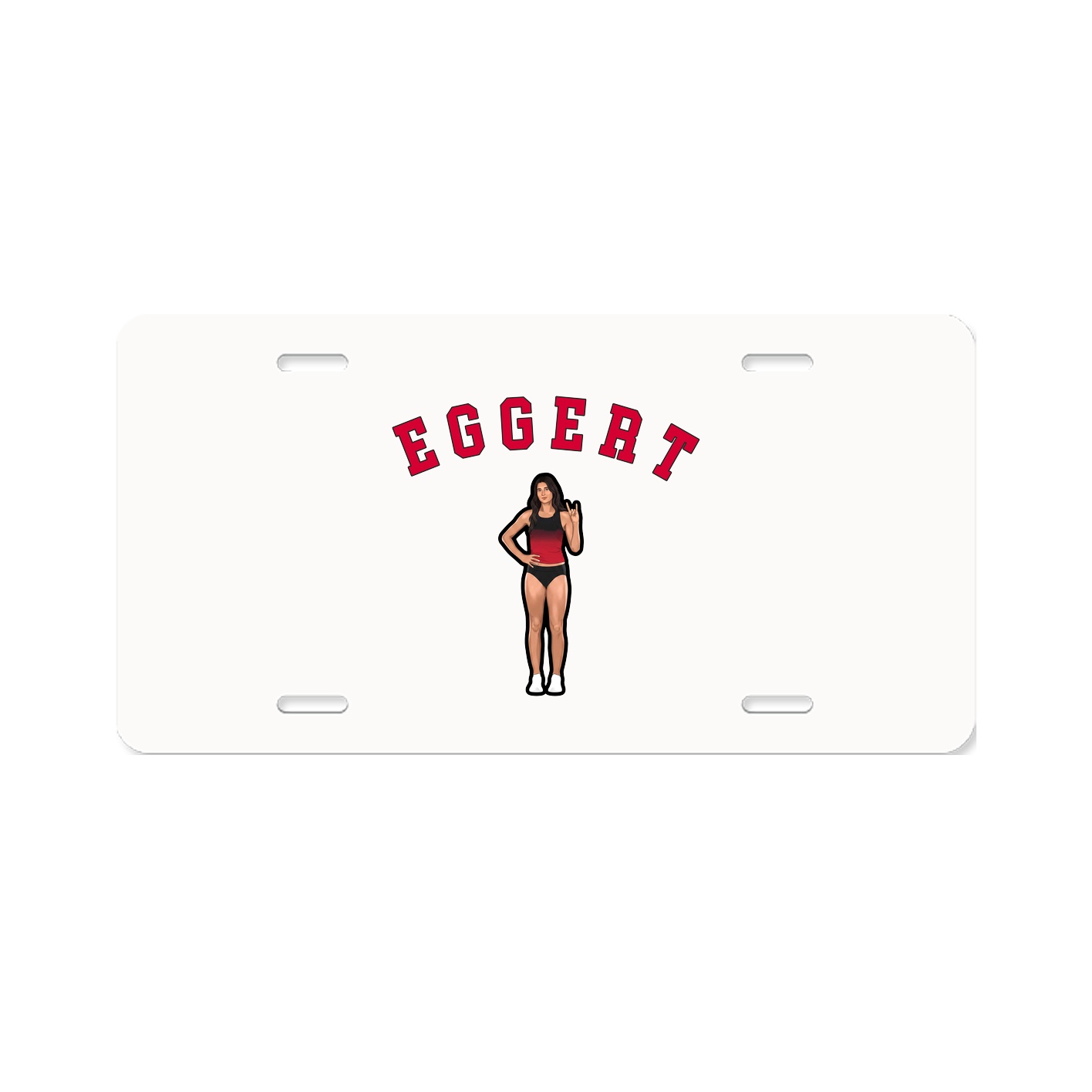 License Plate — Shirsey Arch in Classic