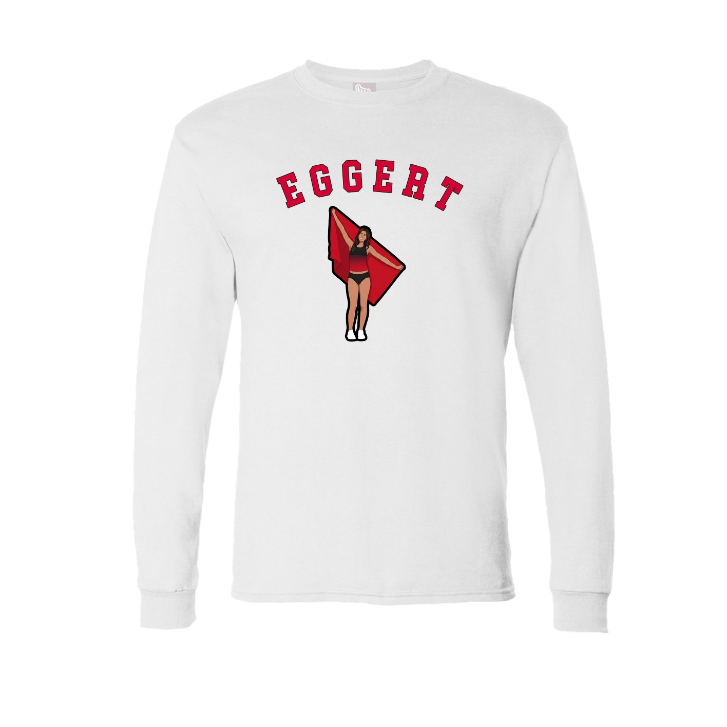 Long Sleeve Tee — Shirsey Arch in White