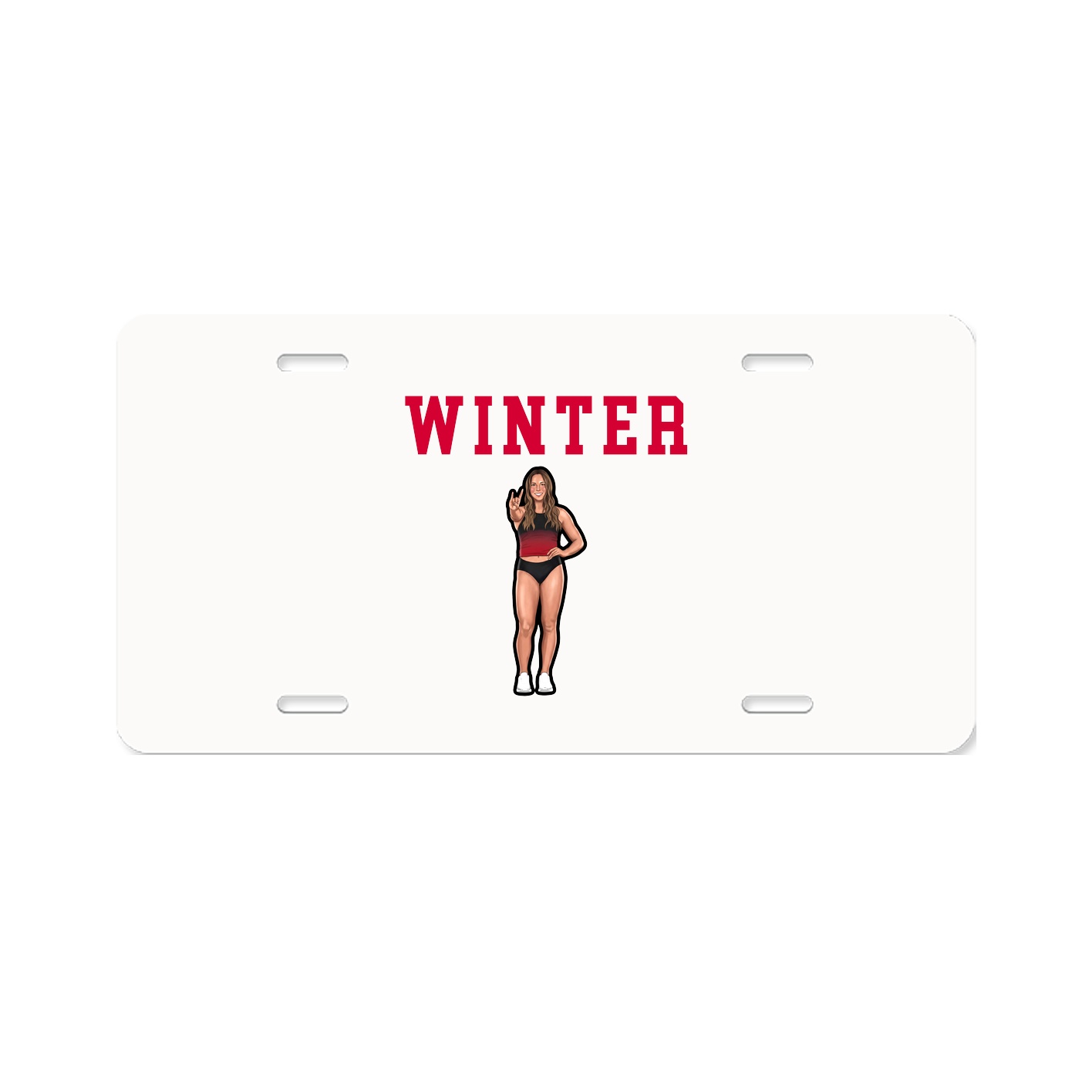 License Plate — Shirsey in Classic