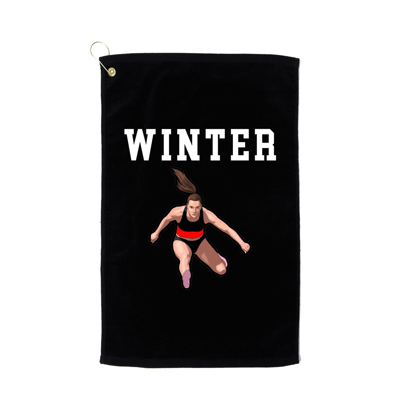 Golf Towel — Shirsey in Black