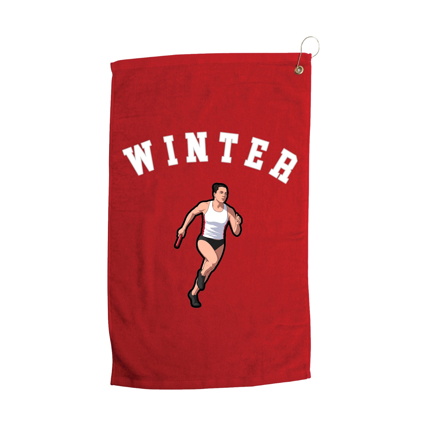 Golf Towel — Shirsey Arch in Red