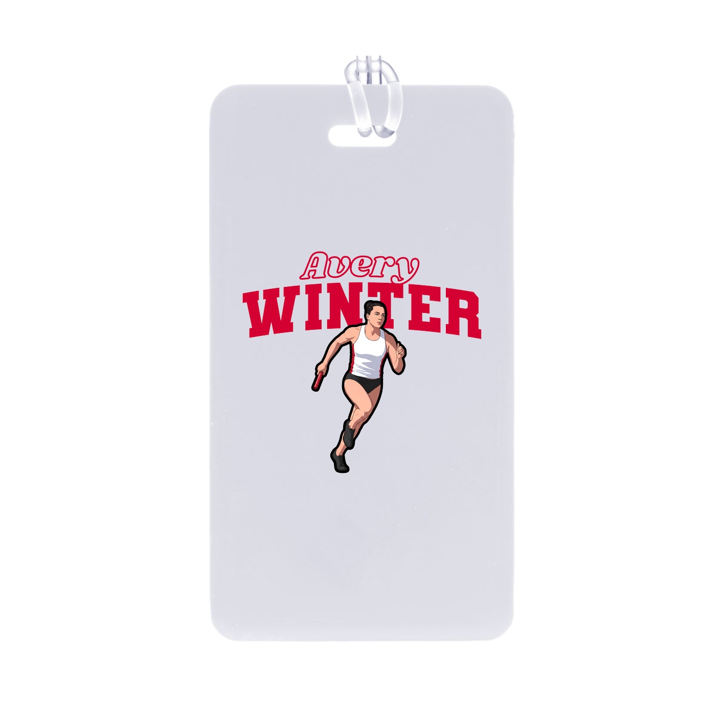 Bag Tag — Name Arch in Classic