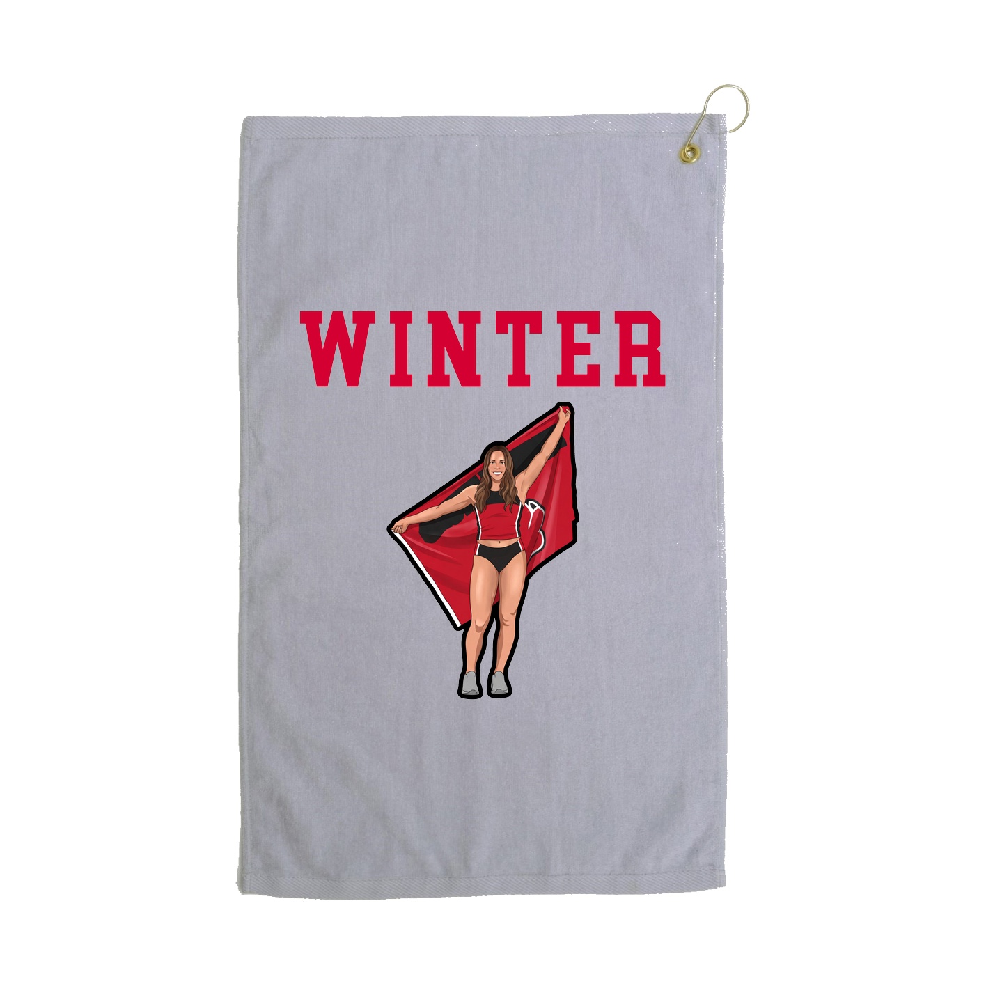 Golf Towel — Shirsey in Grey