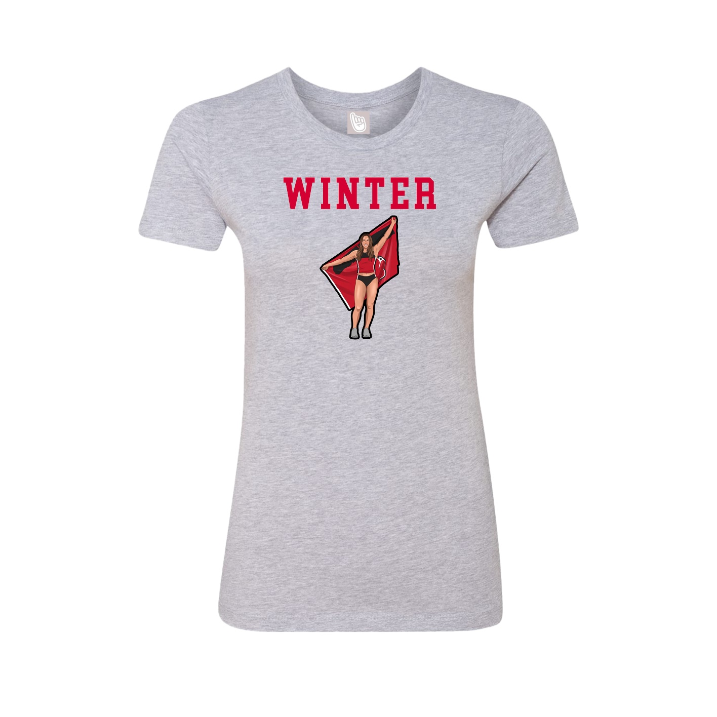 Womens Tee — Shirsey in Grey