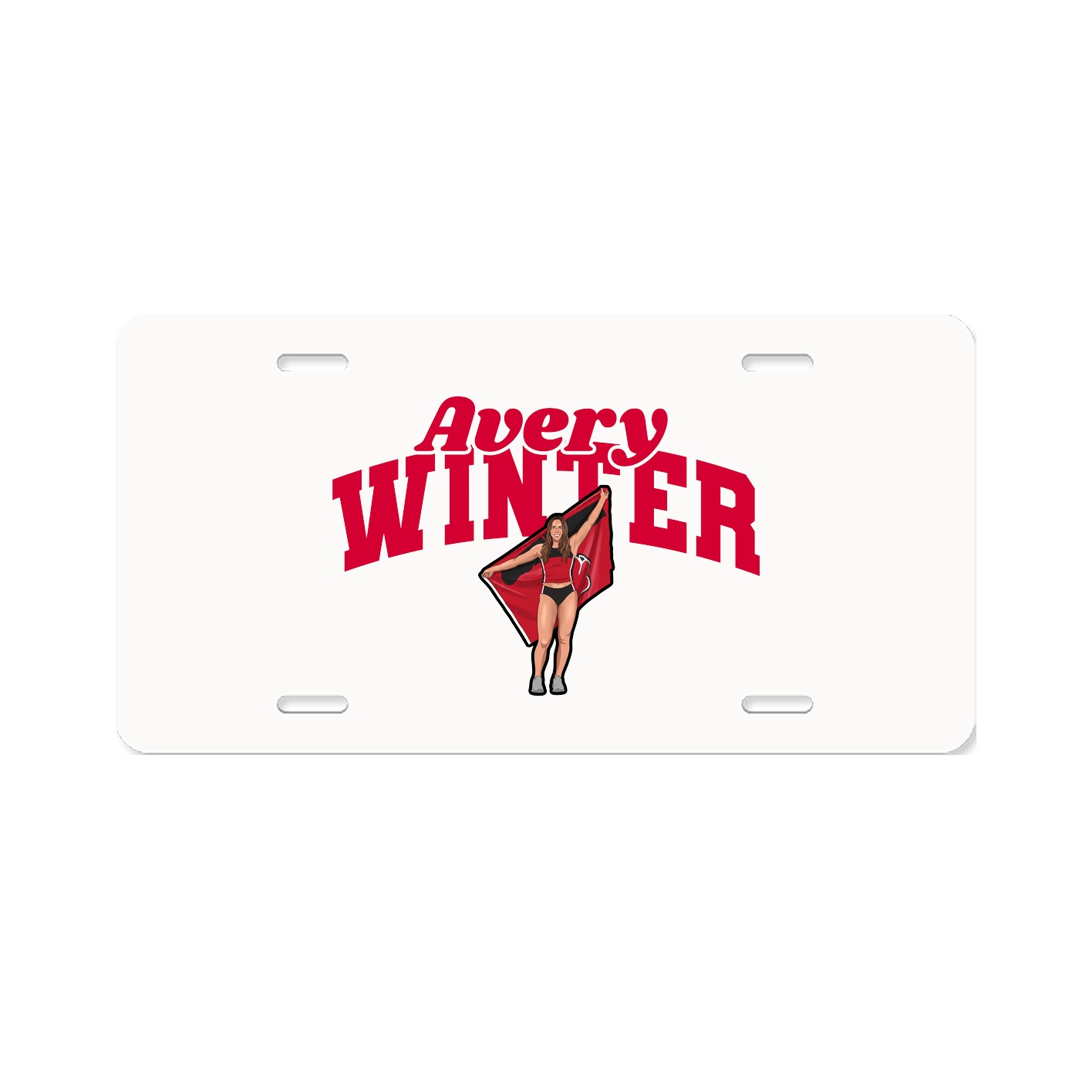 License Plate — Signature Arch in Classic