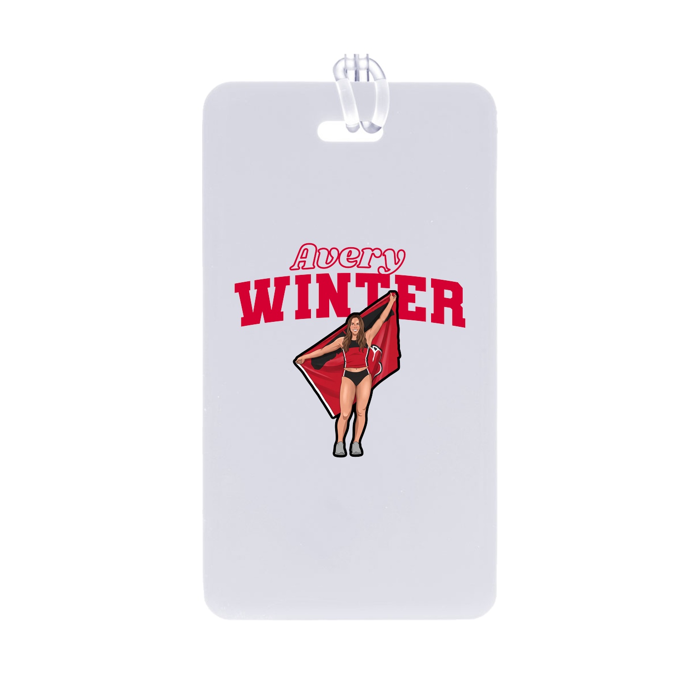 Bag Tag — Name Arch in Classic