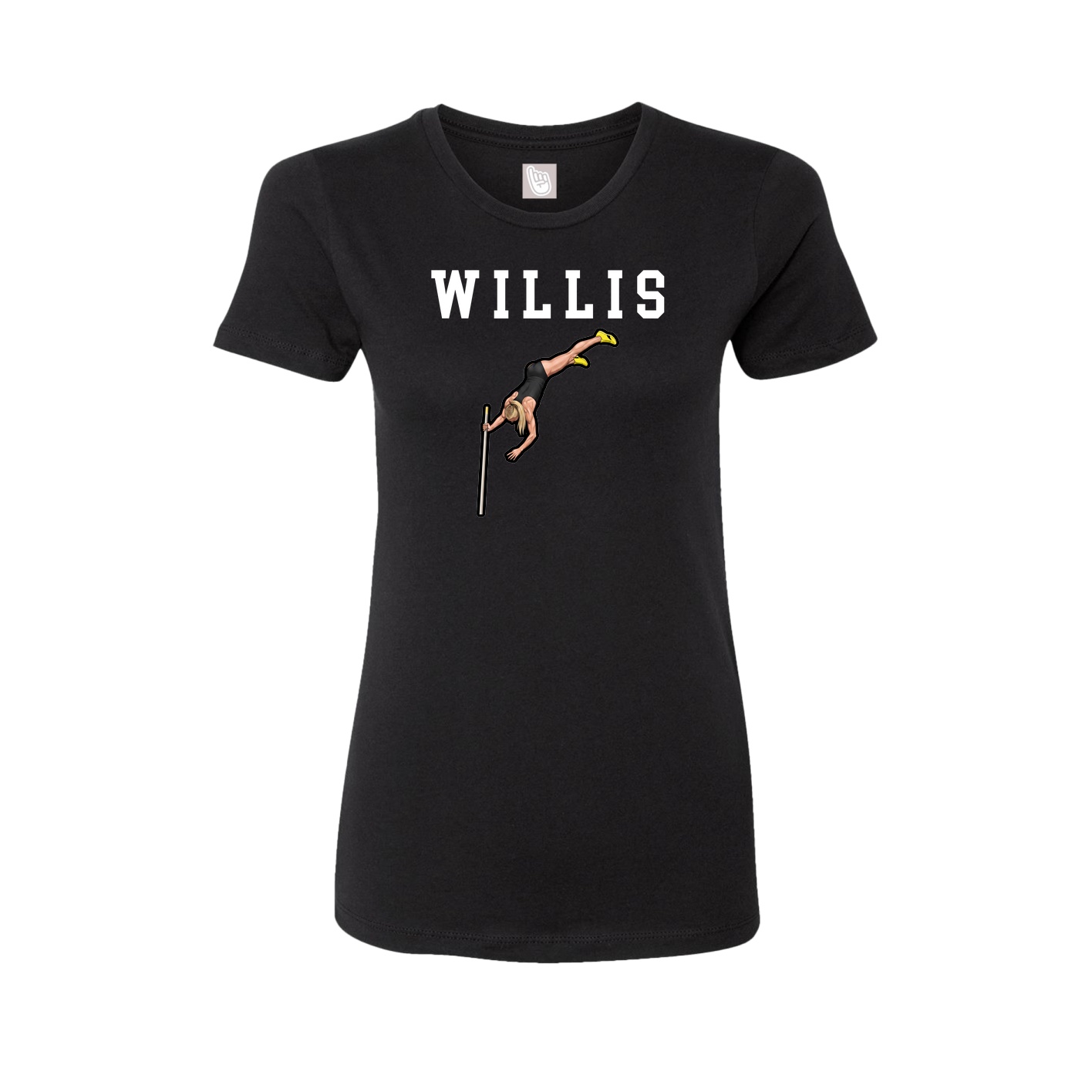 Fitted Women's Tee — Shirsey in Black