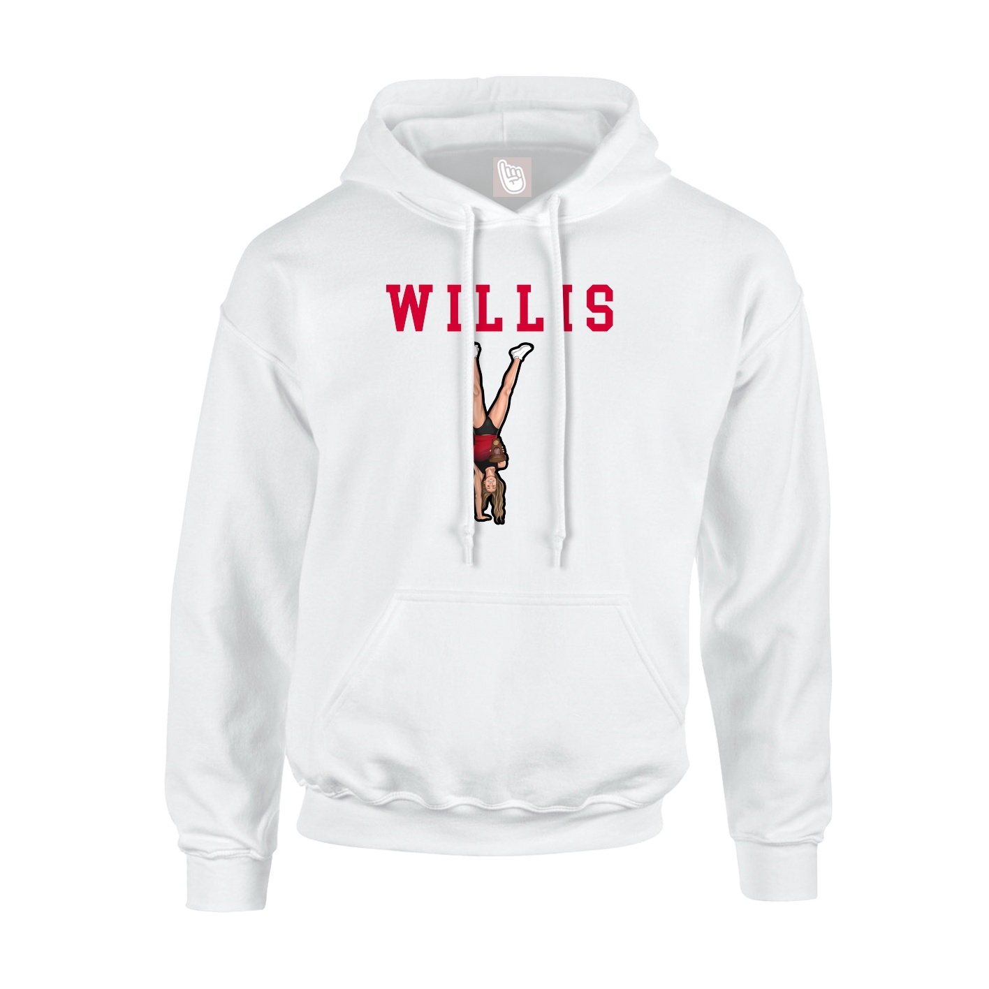 Hoodie — Shirsey in White