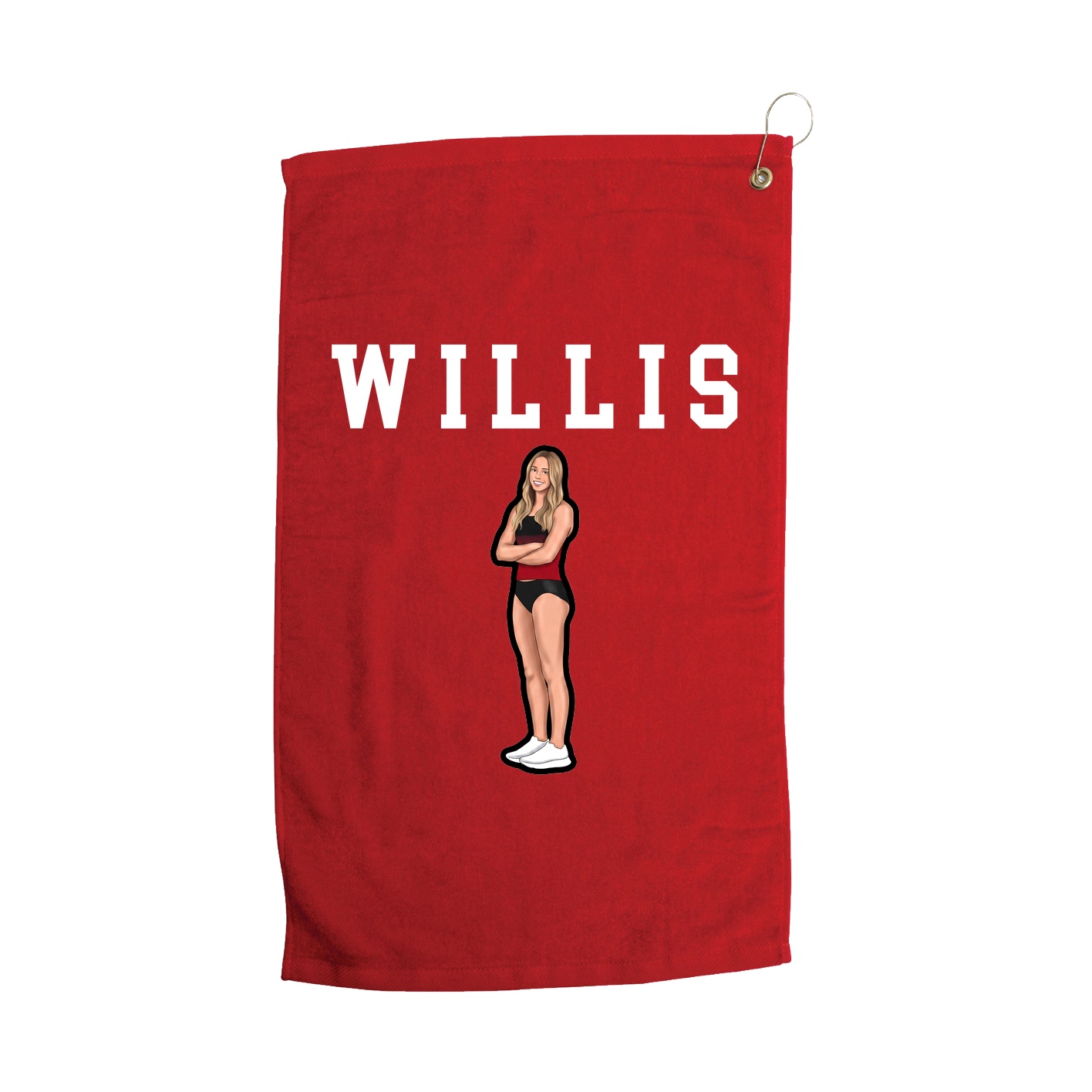 Golf Towel — Shirsey in Red